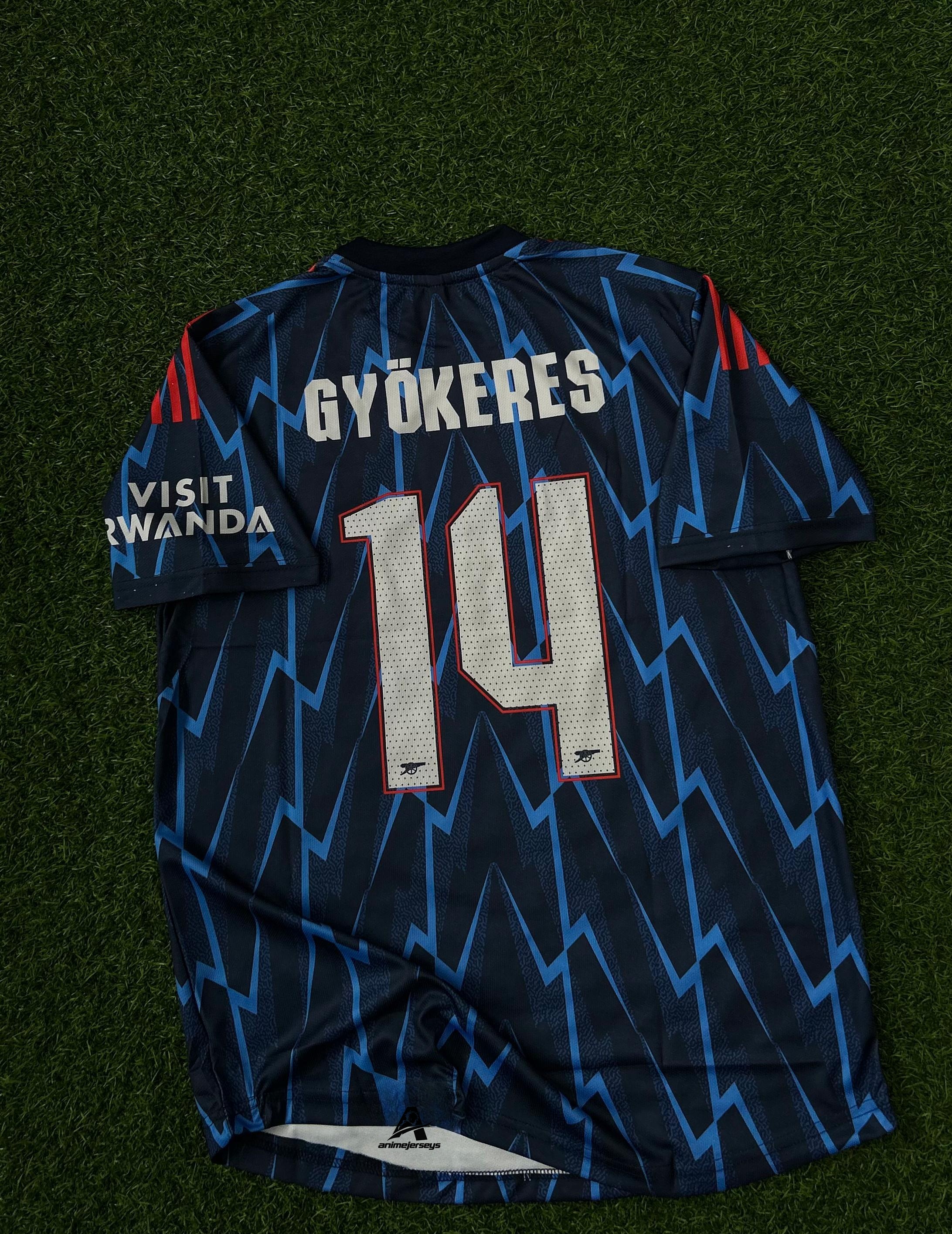 ARSENAL 2025-26 SEASON AWAY KIT, HALFSLEEVE EMBROIDERY