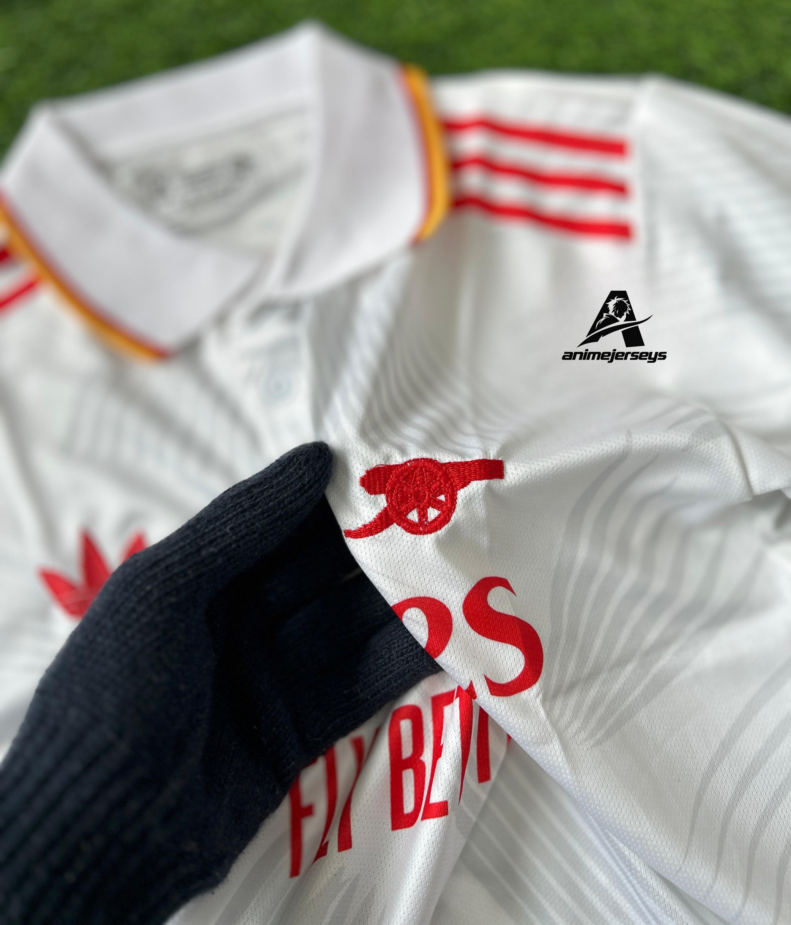 ARSENAL 2025-26 SEASON THIRD KIT . HALFSLEEVE POLO EMBROIDERY