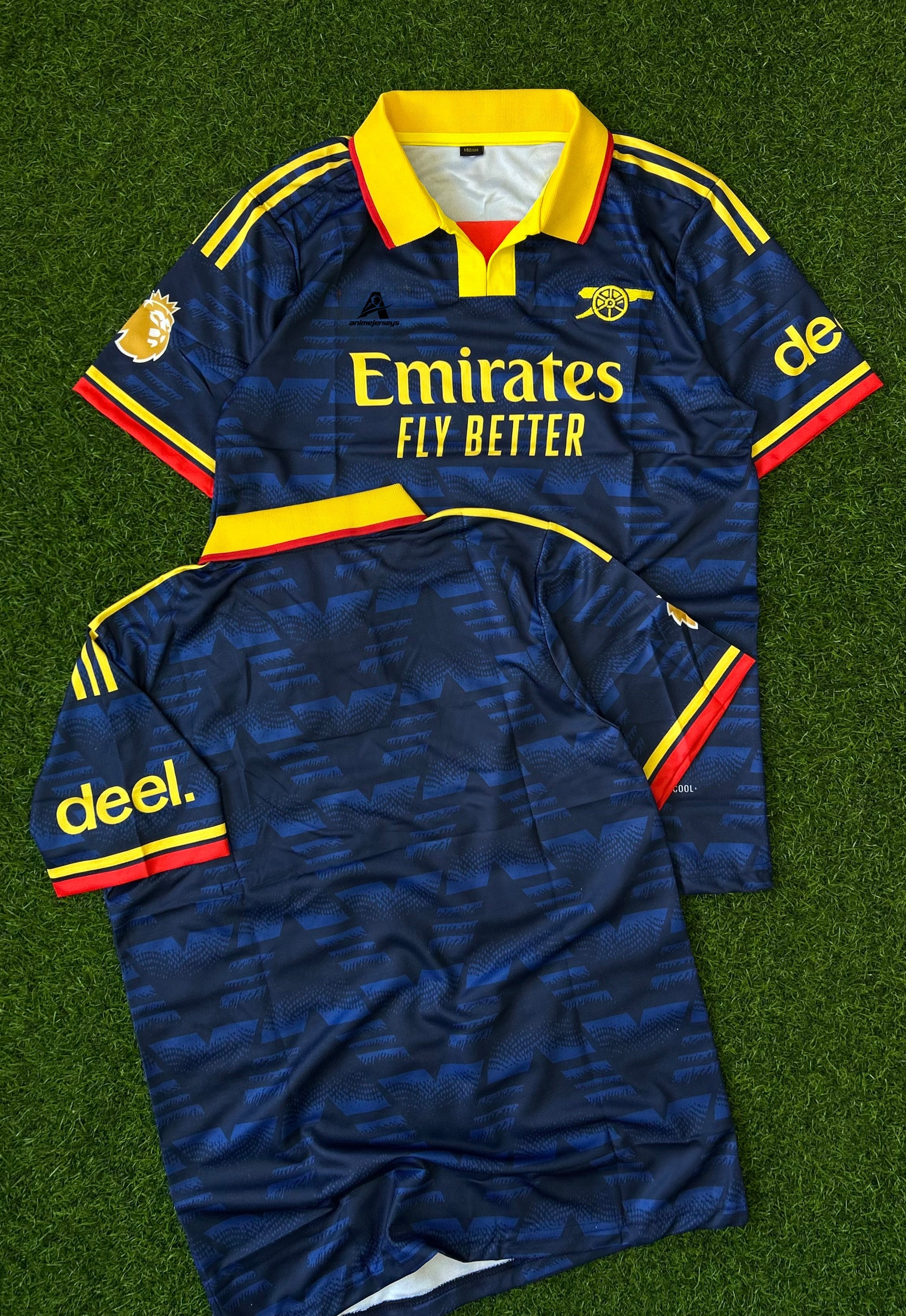 ARSENAL 2026-27 SEASON AWAY JERSEY, HALF SLEEVE POLO  EMBROIDERY