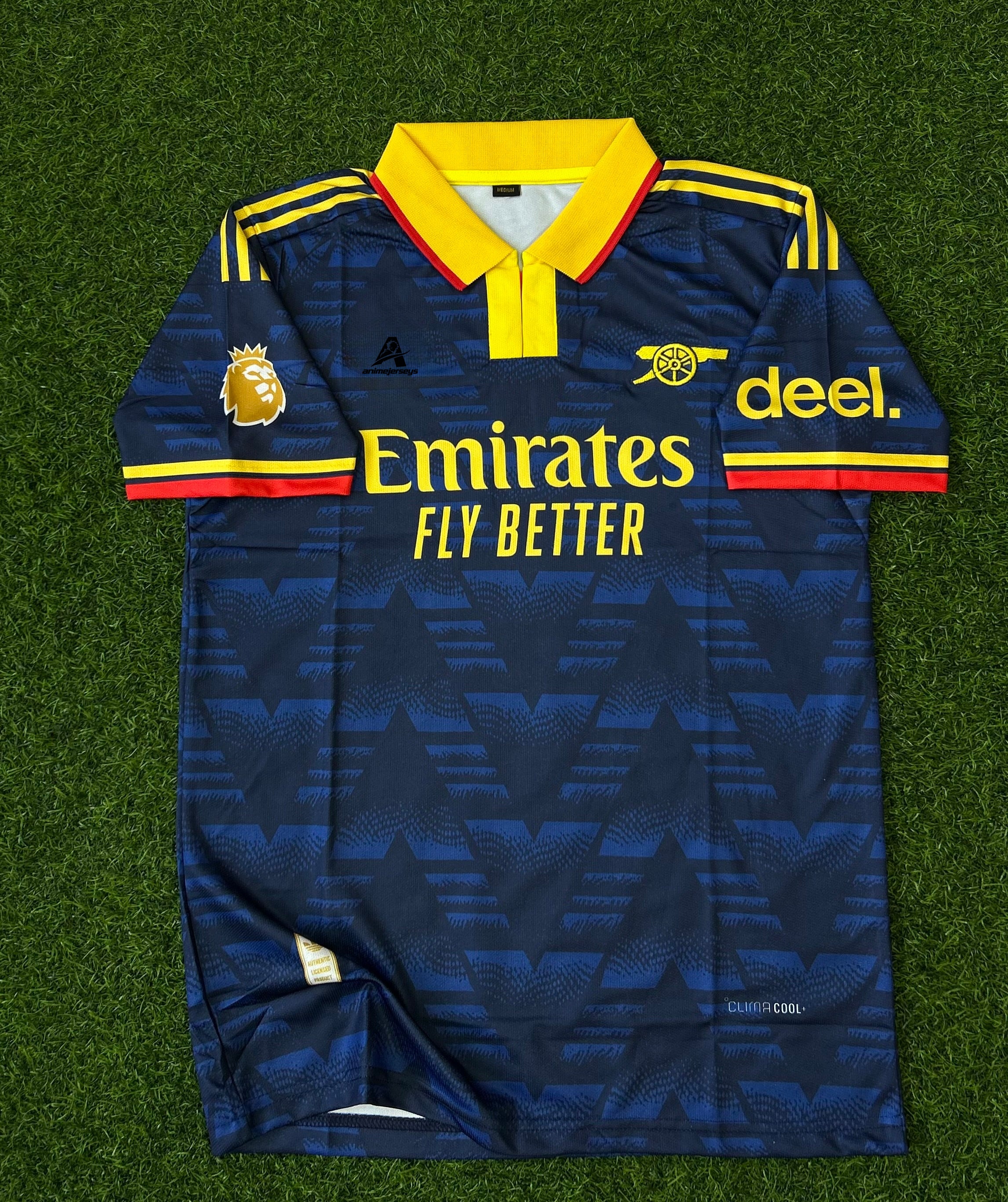 ARSENAL 2026-27 SEASON AWAY JERSEY, HALF SLEEVE POLO  EMBROIDERY