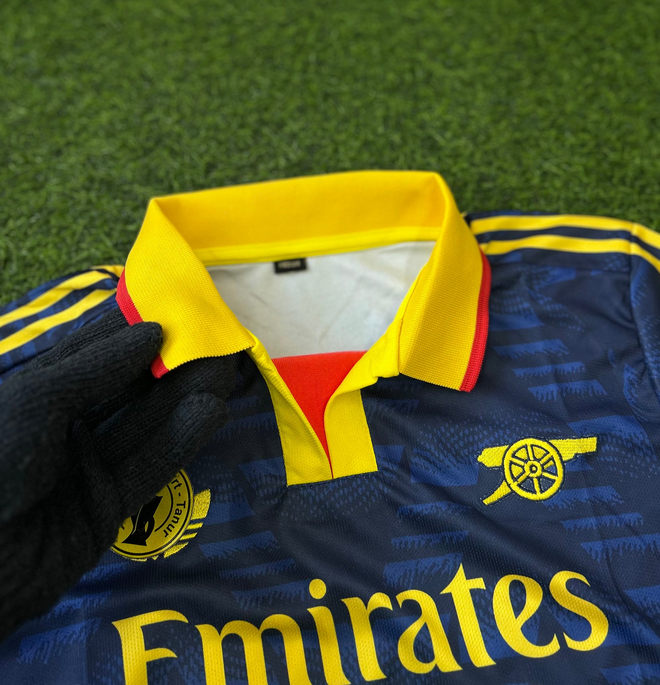 ARSENAL 2026-27 SEASON AWAY JERSEY, HALF SLEEVE POLO  EMBROIDERY