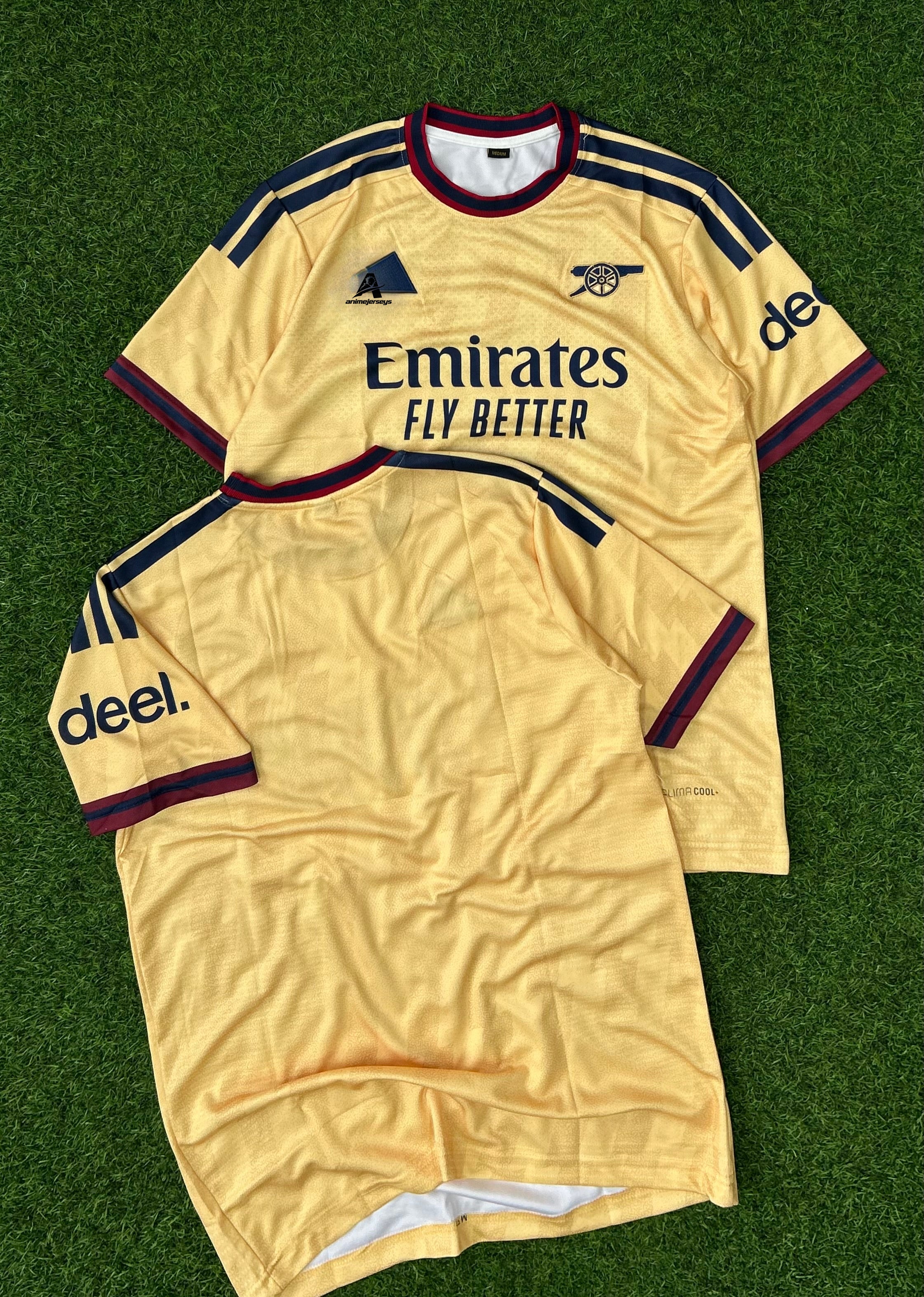 ARSENAL 2026-27 SEASON THIRD JERSEY, HALF SLEEVE EMBROIDERY