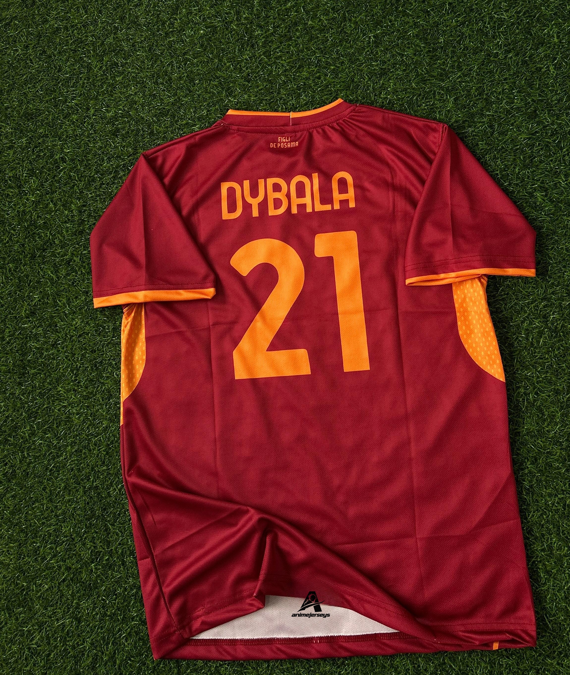 AS ROMA 2025-26 HOME KIT. HALFSLEEVE SUBLIMATION