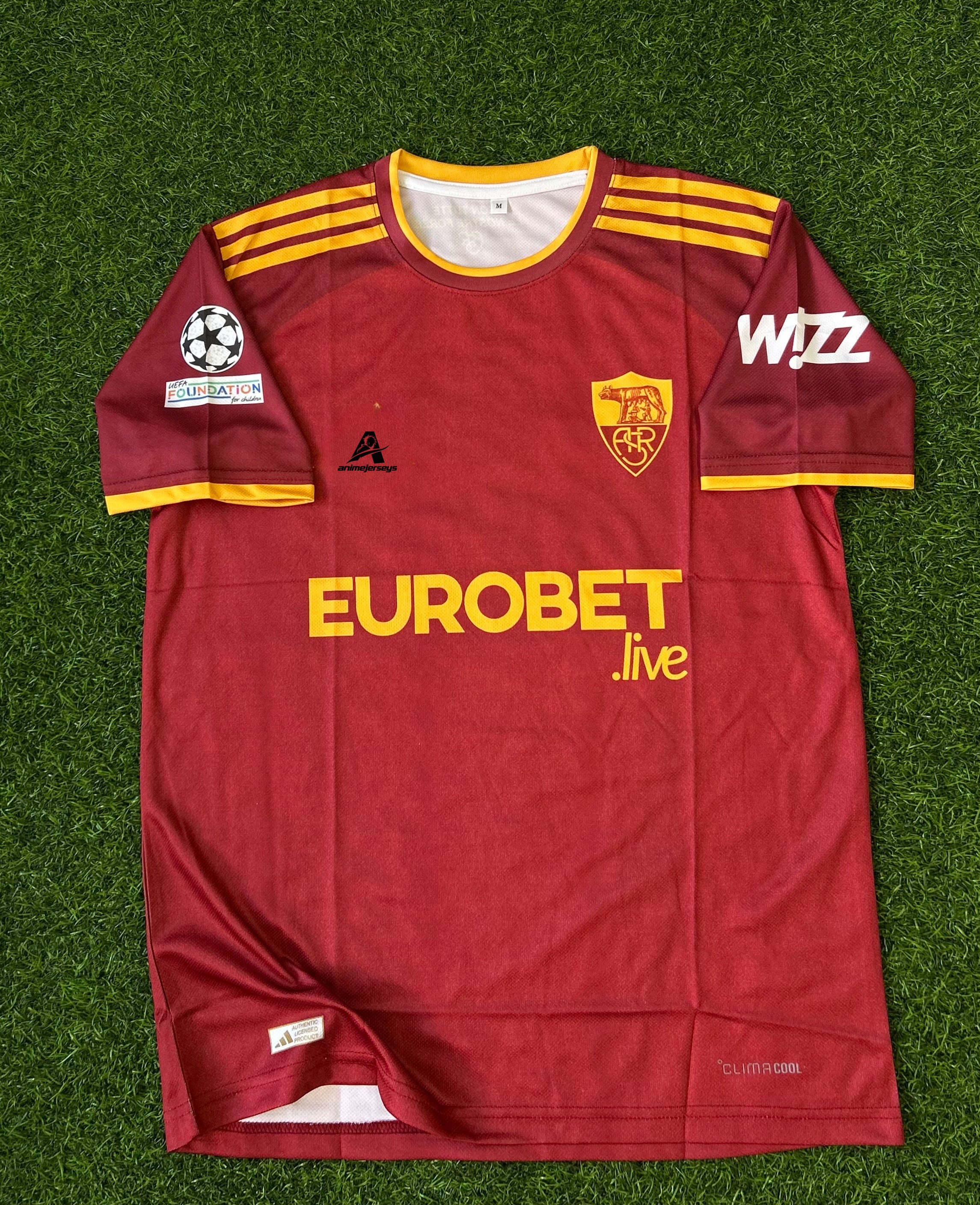 AS ROMA 2026-27 SEASON HOME JERSEY, HALF SLEEVE SUBLIMATION