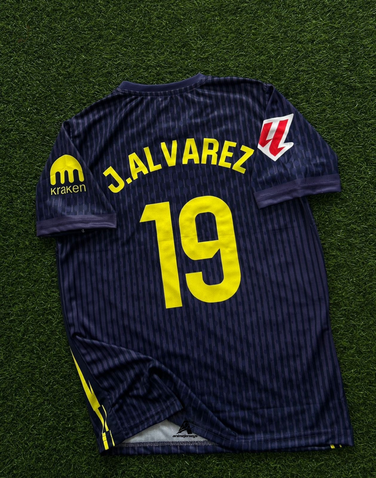 ATLETICO MADRID 2025-26 SEASON AWAY KIT. HALFSLEEVE SUBLIMATION