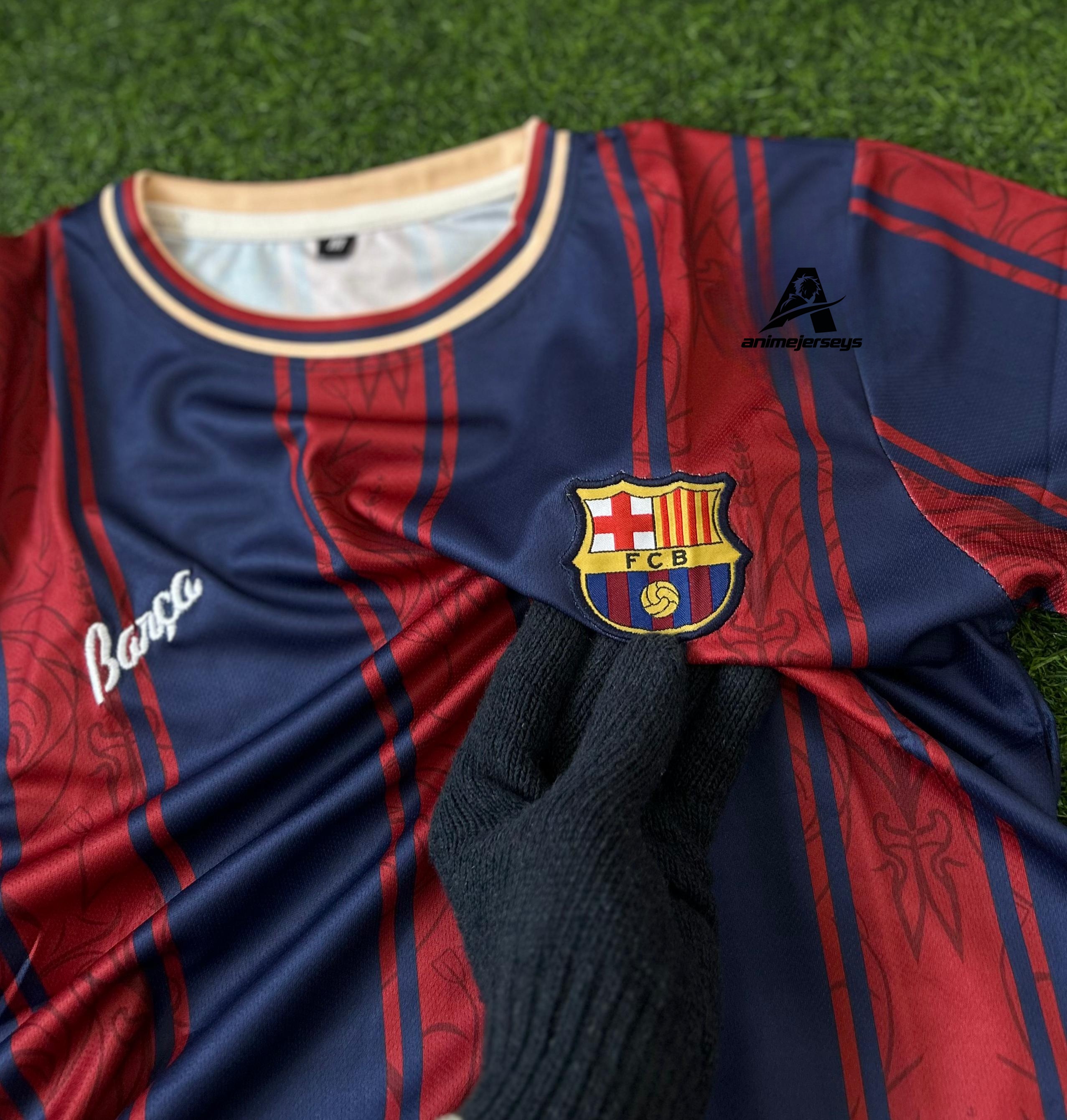 BARCELONA 125TH ANNIVERSARY KIT, HALFSLEEVE EMBROIDERY