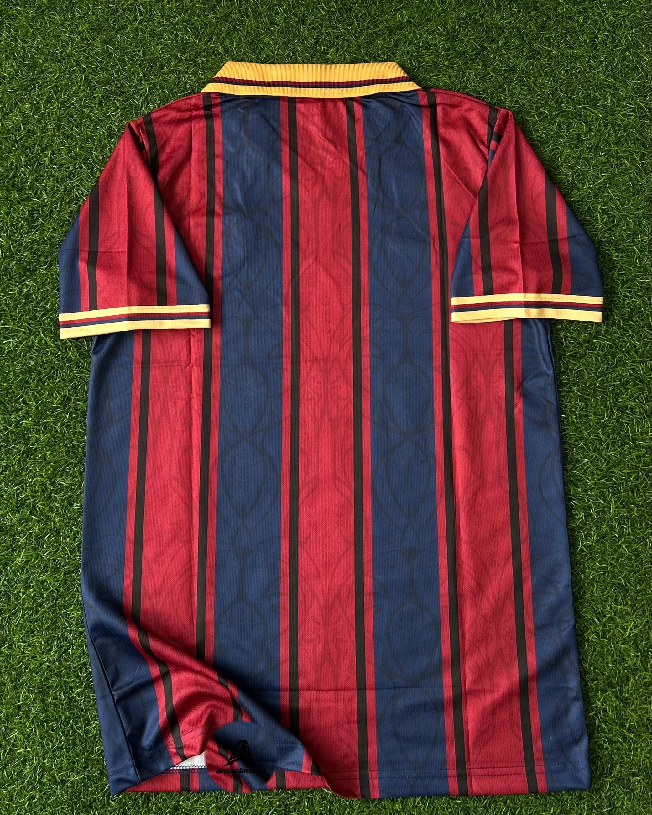BARCELONA 125TH ANNIVERSARY SPECIAL EDITION RETRO POLO JERSEY, HALF SLEEVE EMBROIDERY