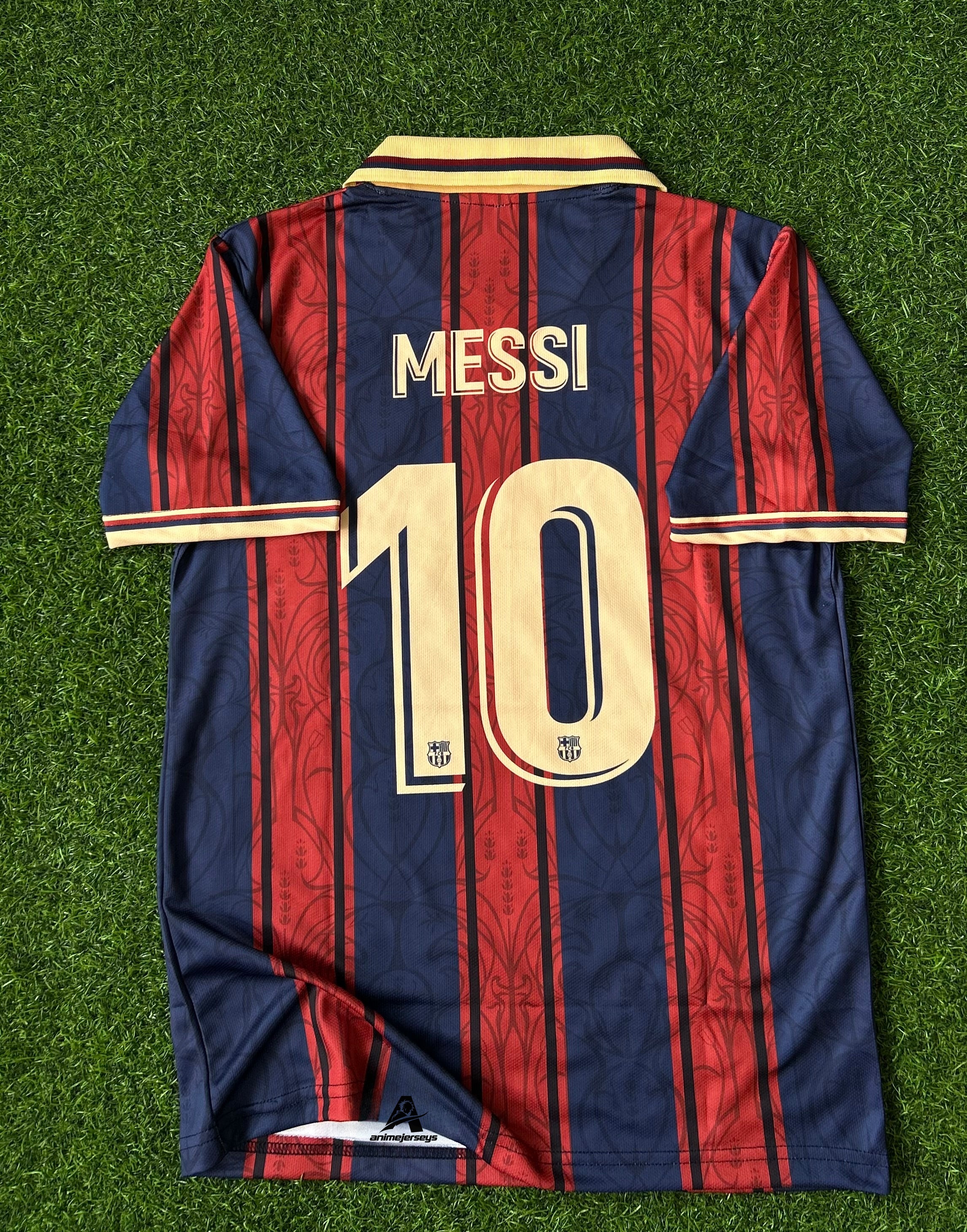 BARCELONA 125TH ANNIVERSARY SPECIAL EDITION RETRO POLO JERSEY, HALF SLEEVE EMBROIDERY