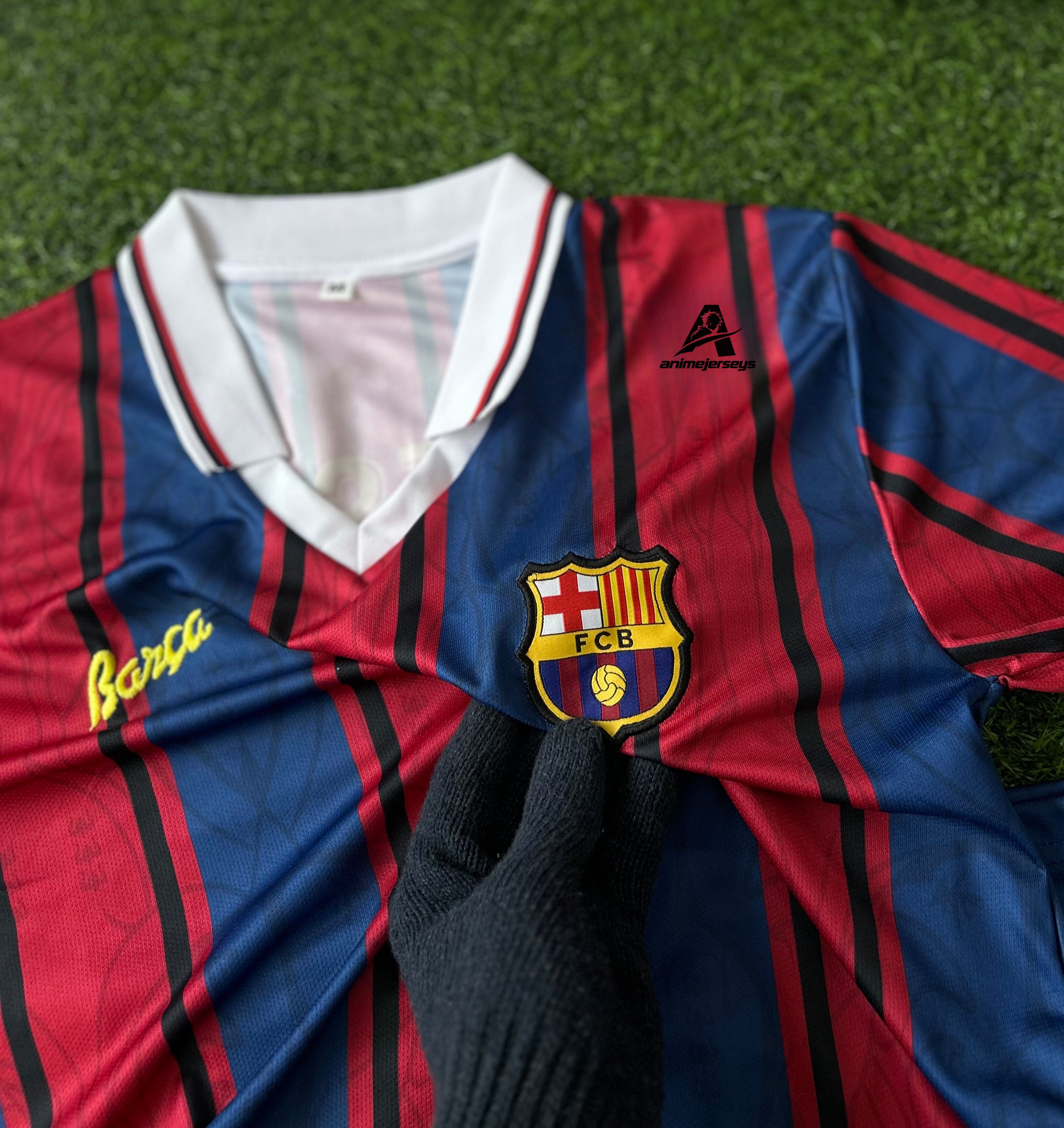 BARCELONA 125th ANNIVERSARY SPECIAL KIT, HALFSLEEVE  POLO  EMBROIDERY