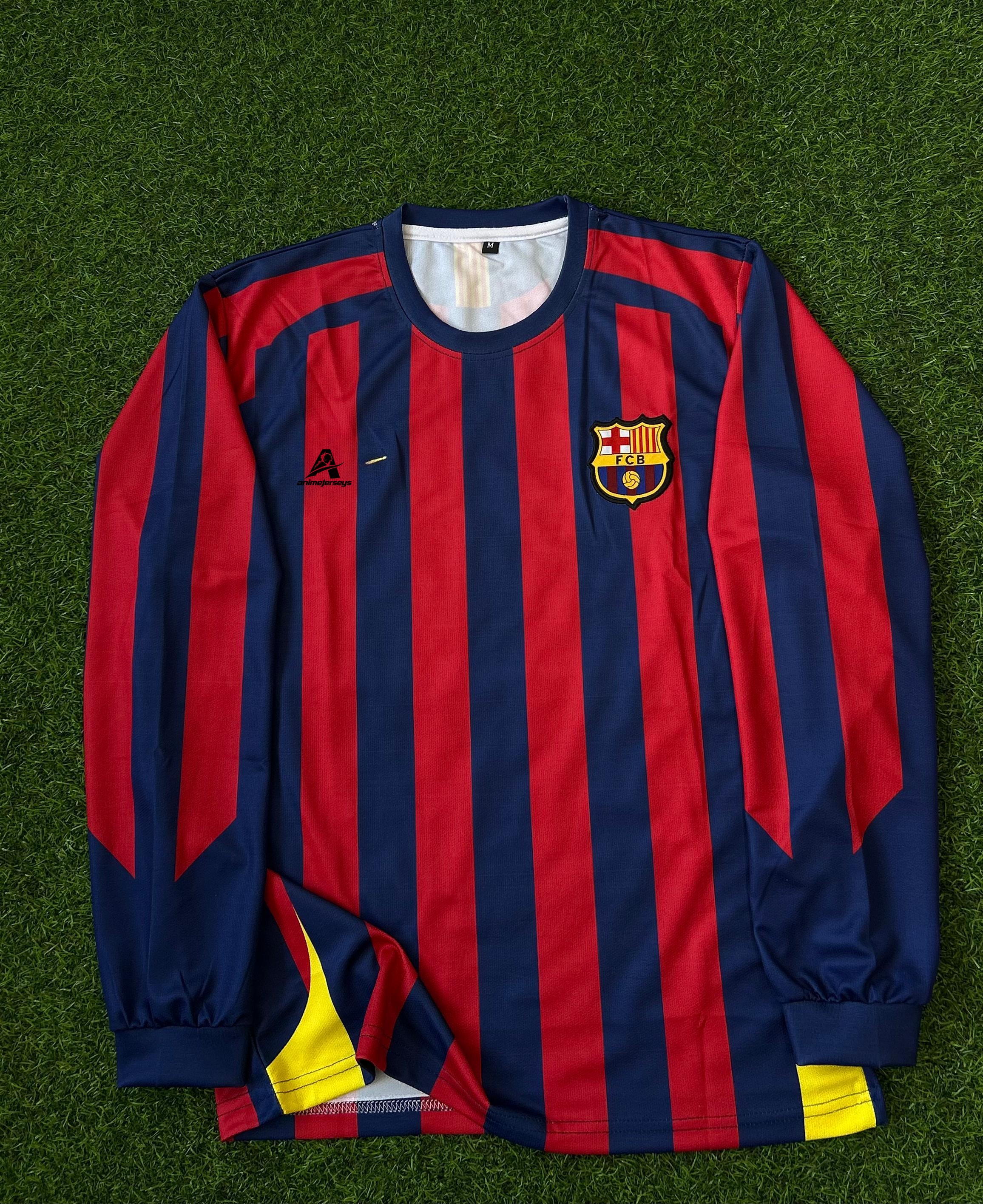 BARCELONA 2005-06 HOME KIT, FULLSLEEVE EMBROIDERY