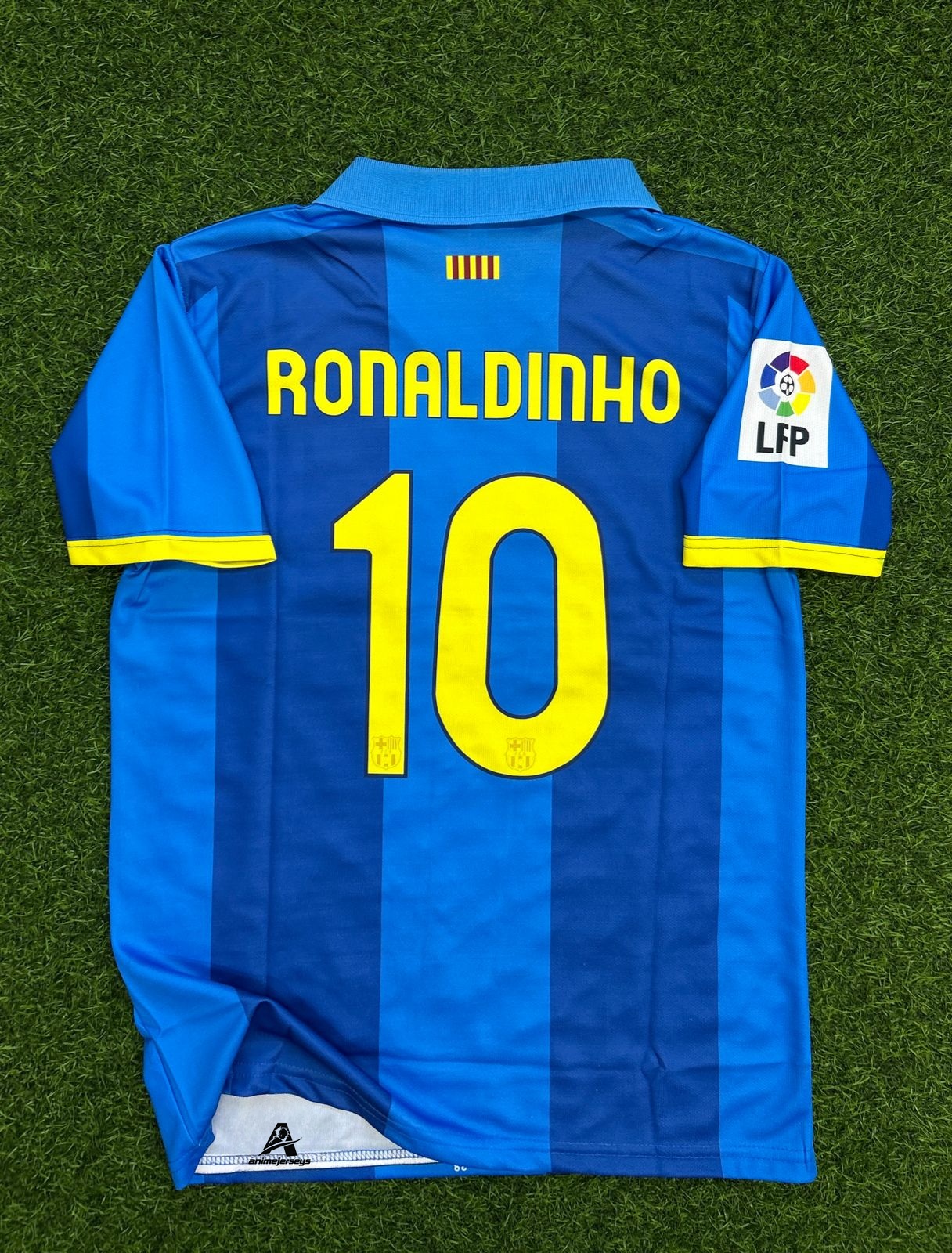 BARCELONA 2007-08 AWAY KIT, HALFSLEEVE POLO SUBLIMATION