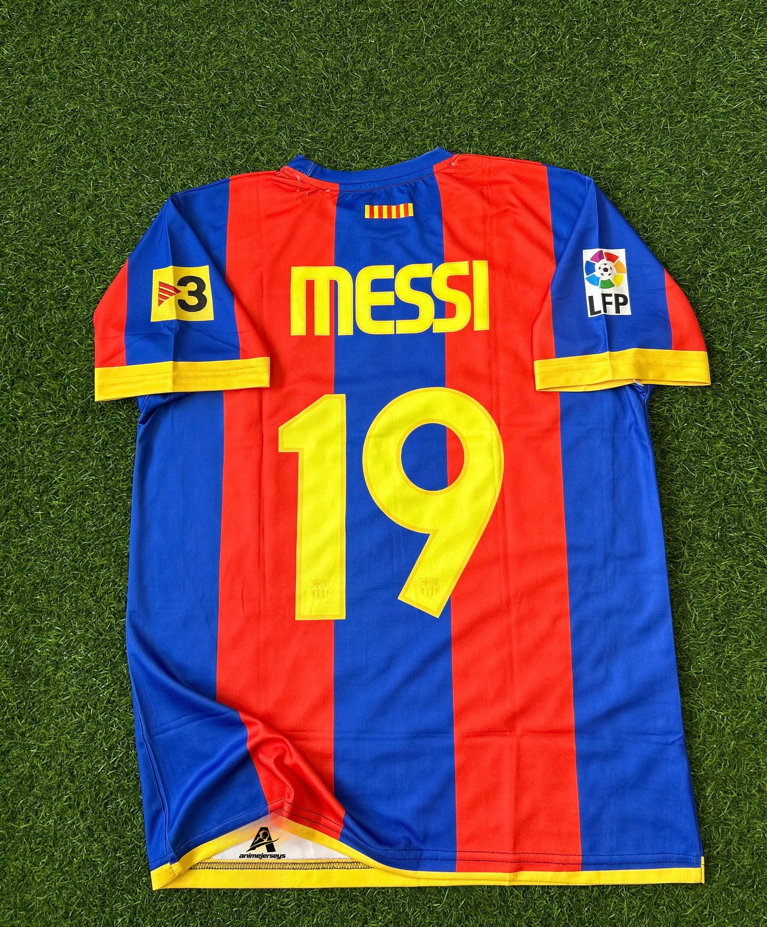 BARCELONA 2007-10 HOME KIT, HALFSLEEVE EMBROIDERY