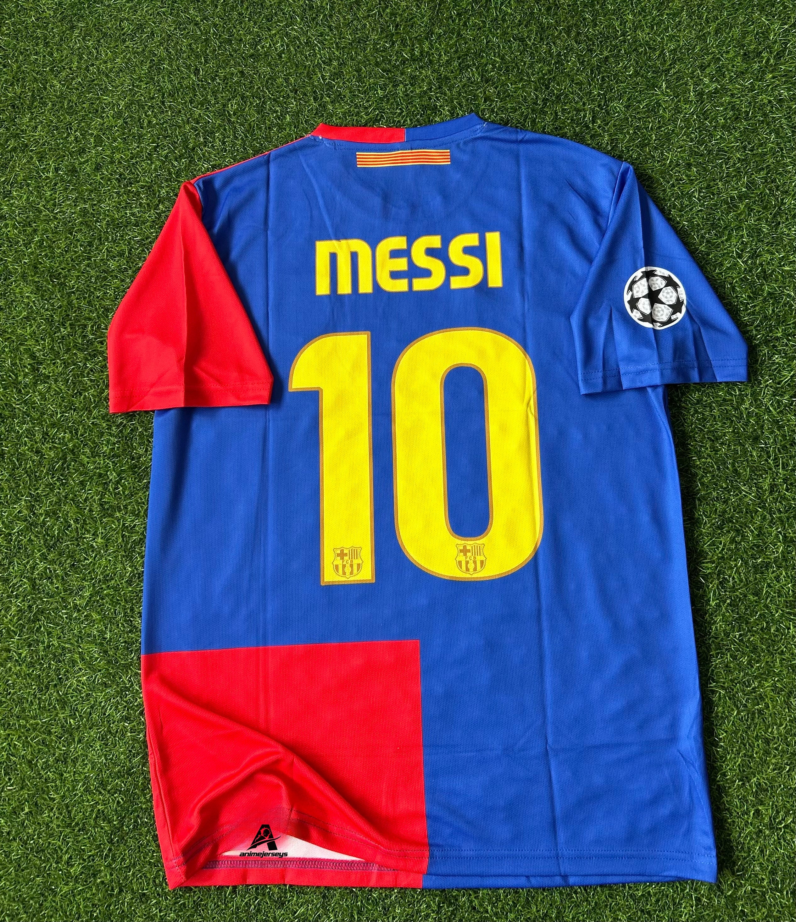 BARCELONA 2008-09 HOME KIT, HALFSLEEVE EMBROIDERY