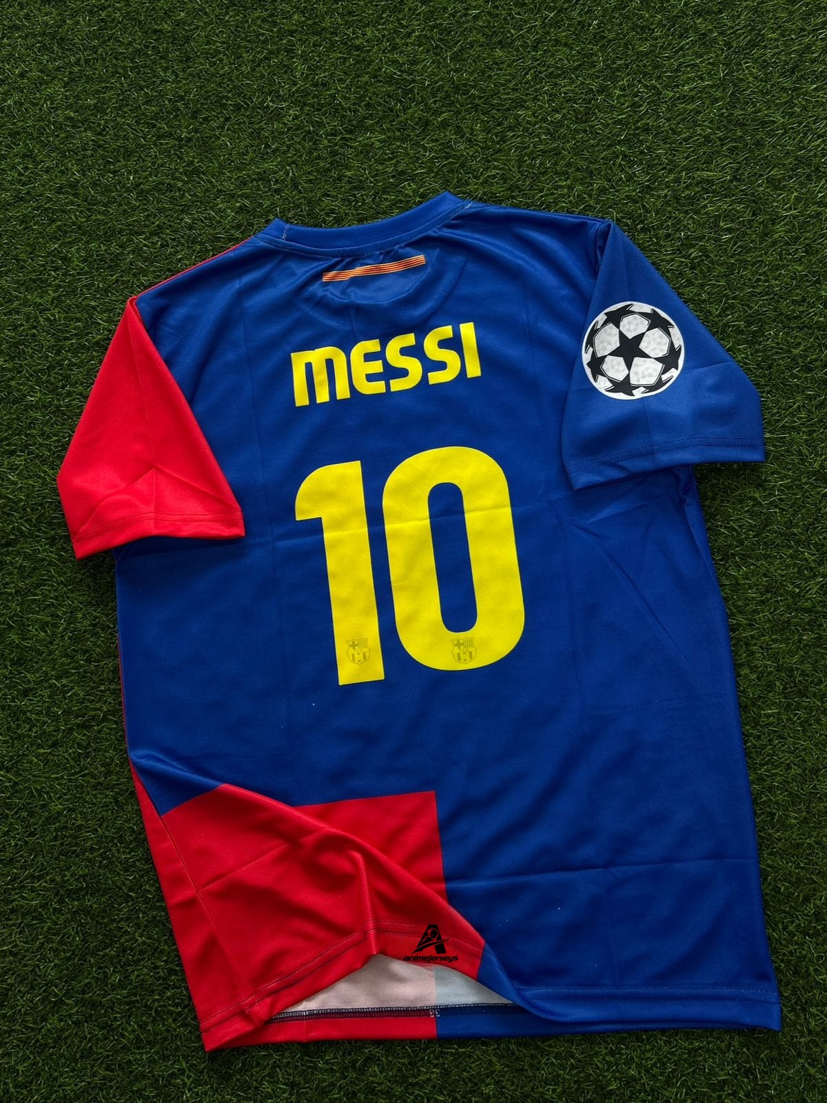 BARCELONA 2009 CHAMPIANS LEAGUE FINAL KIT. HALFSLEEVE SUBLIMATION
