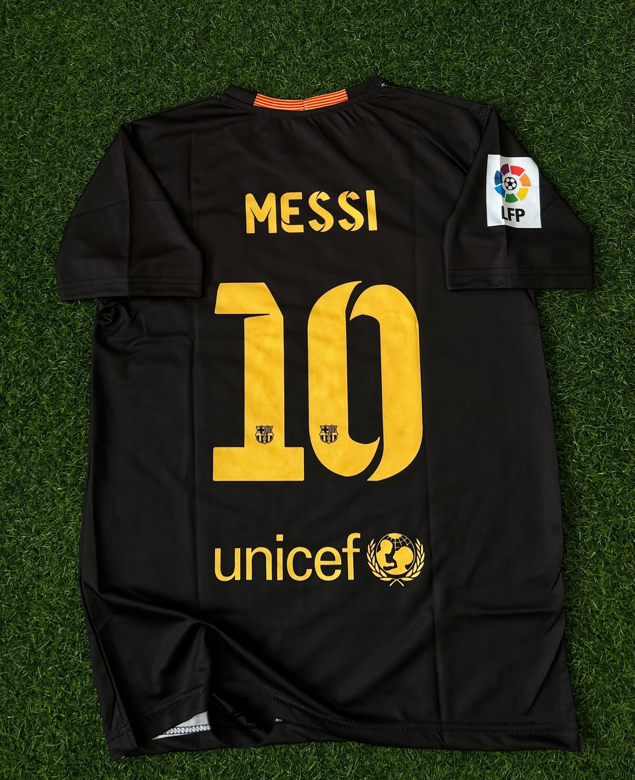 BARCELONA 2013-14 AWAY JERSEY, HALF SLEEVE EMBROIDERY
