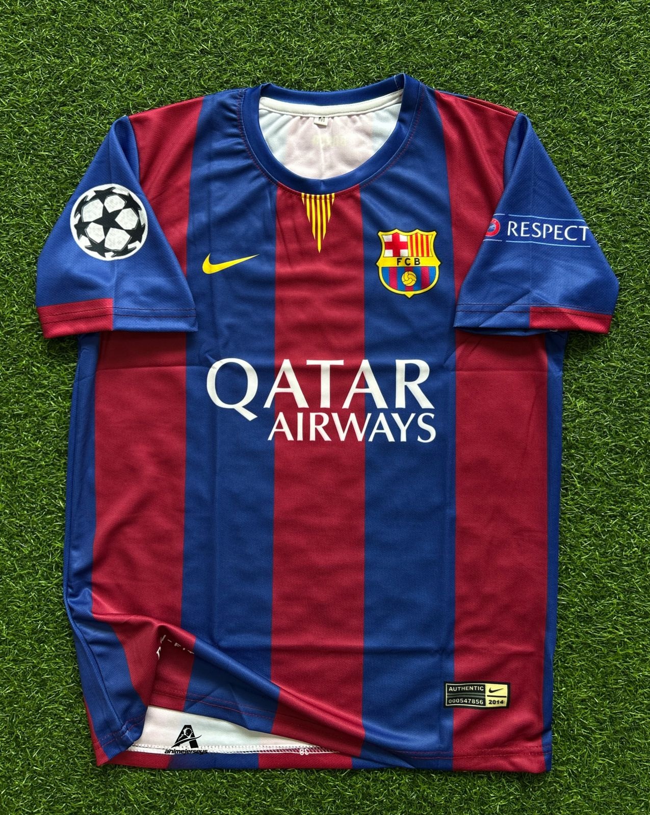 BARCELONA 2014-15 HOME KIT, HALFSLEEVE SUBLIMATION