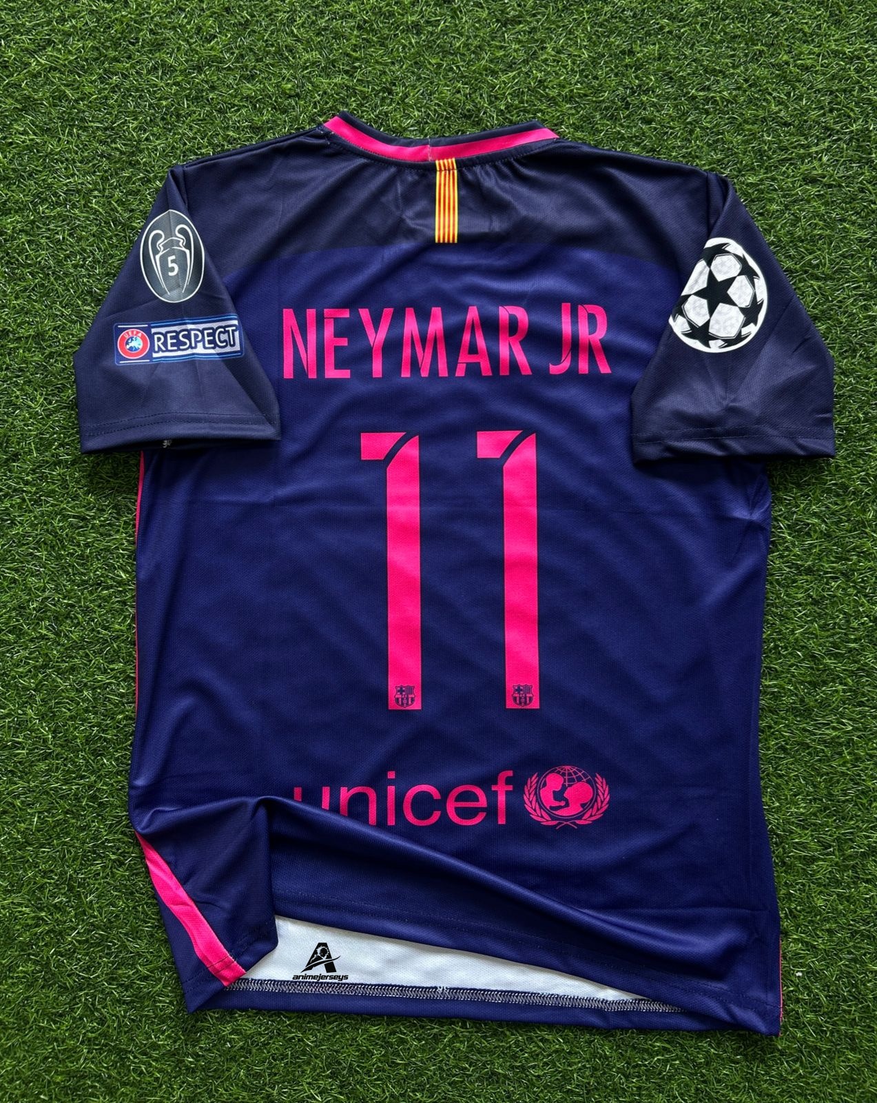 BARCELONA 2016-17 AWAY KIT, HALFSLEEVE SUBLIMATION