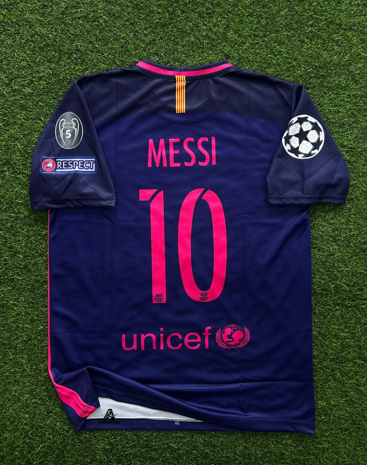 BARCELONA 2016-17 AWAY KIT, HALFSLEEVE SUBLIMATION