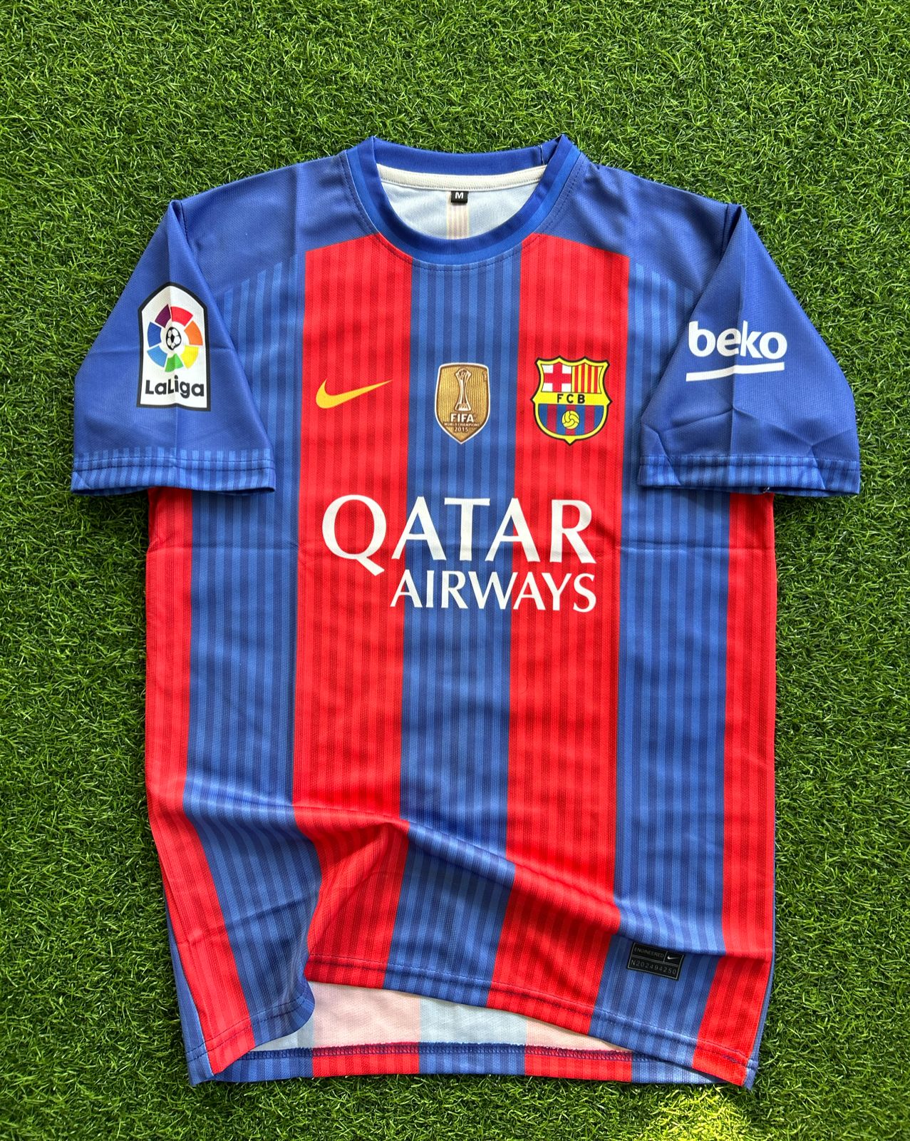 BARCELONA 2016-17 HOME KIT, HALFSLEEVE SUBLIMATION
