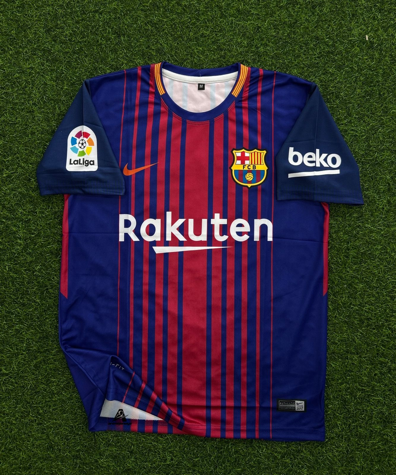 BARCELONA 2017-18 HOME KIT, HALFSLEEVE SUBLIMATION