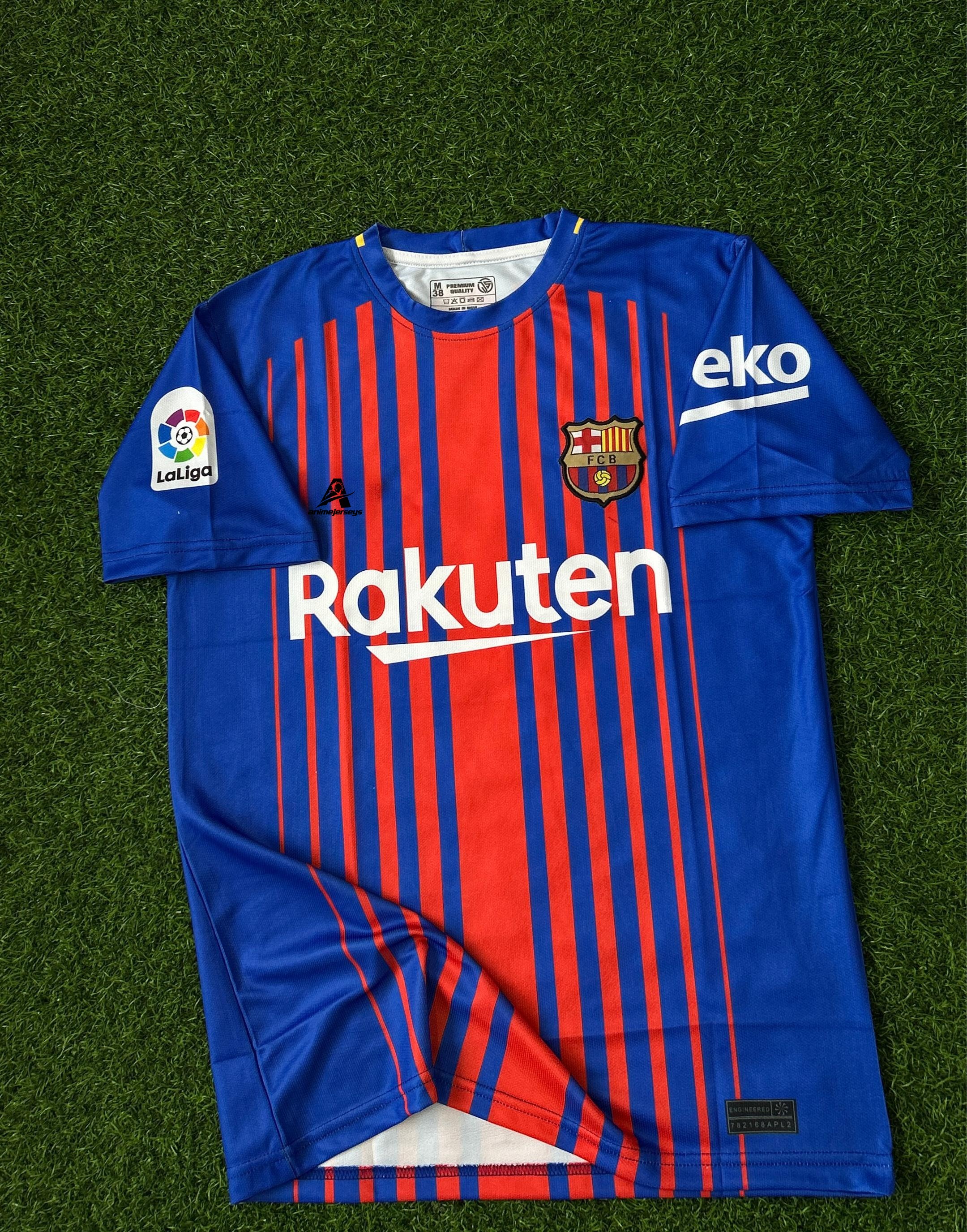 BARCELONA 2018-19 HOME KIT, HALFSLEEVE EMBROIDERY