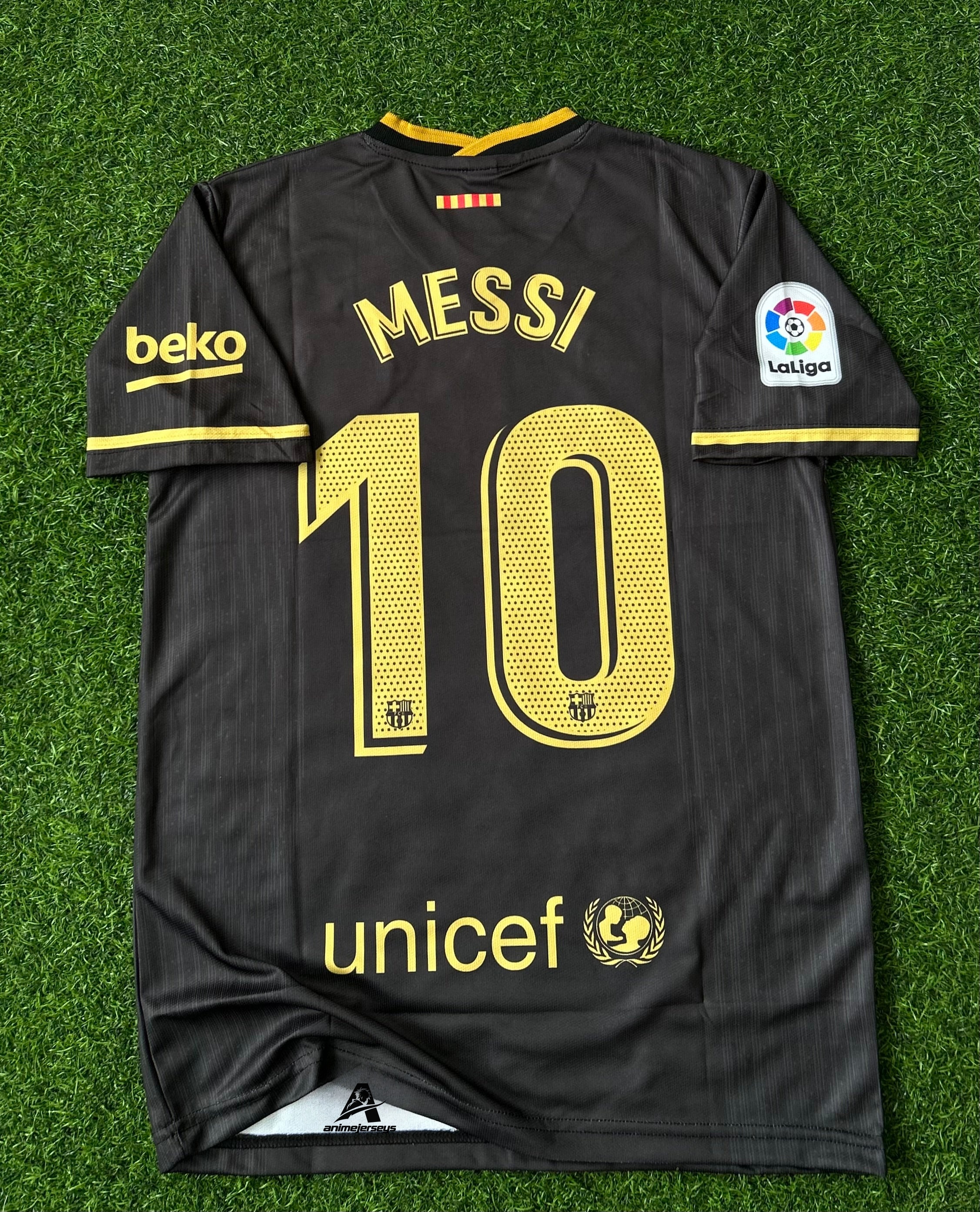 BARCELONA 2020-21 AWAY JERSEY, HALF SLEEVE EMBROIDERY