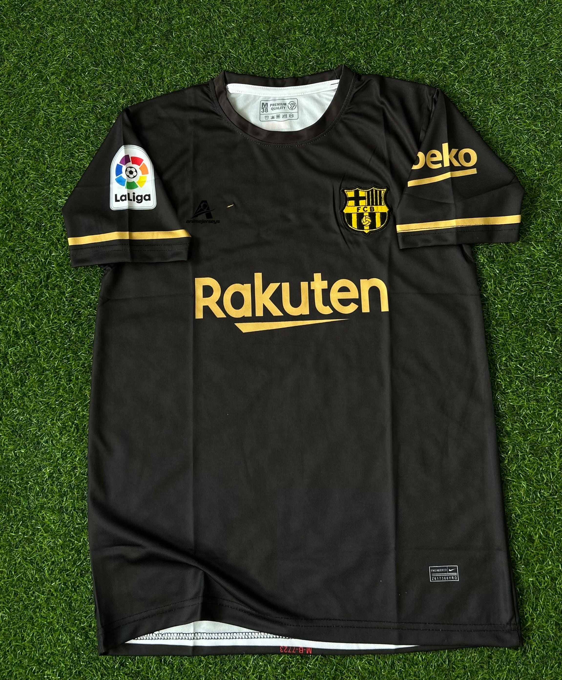 BARCELONA 2020-21 AWAY JERSEY, HALF SLEEVE EMBROIDERY