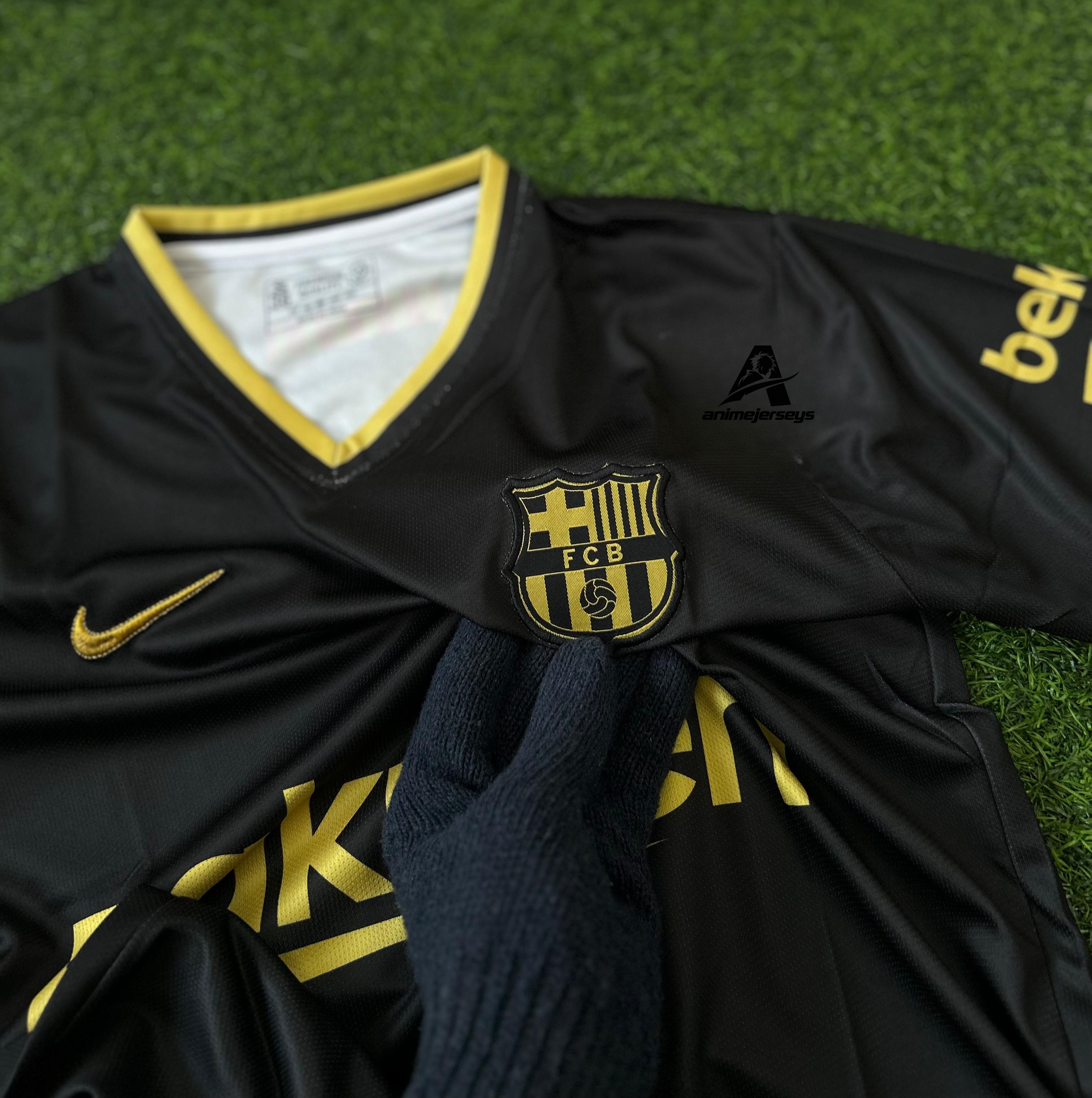 BARCELONA 2020-21 AWAY KIT, HALFSLEEVE EMBROIDERY