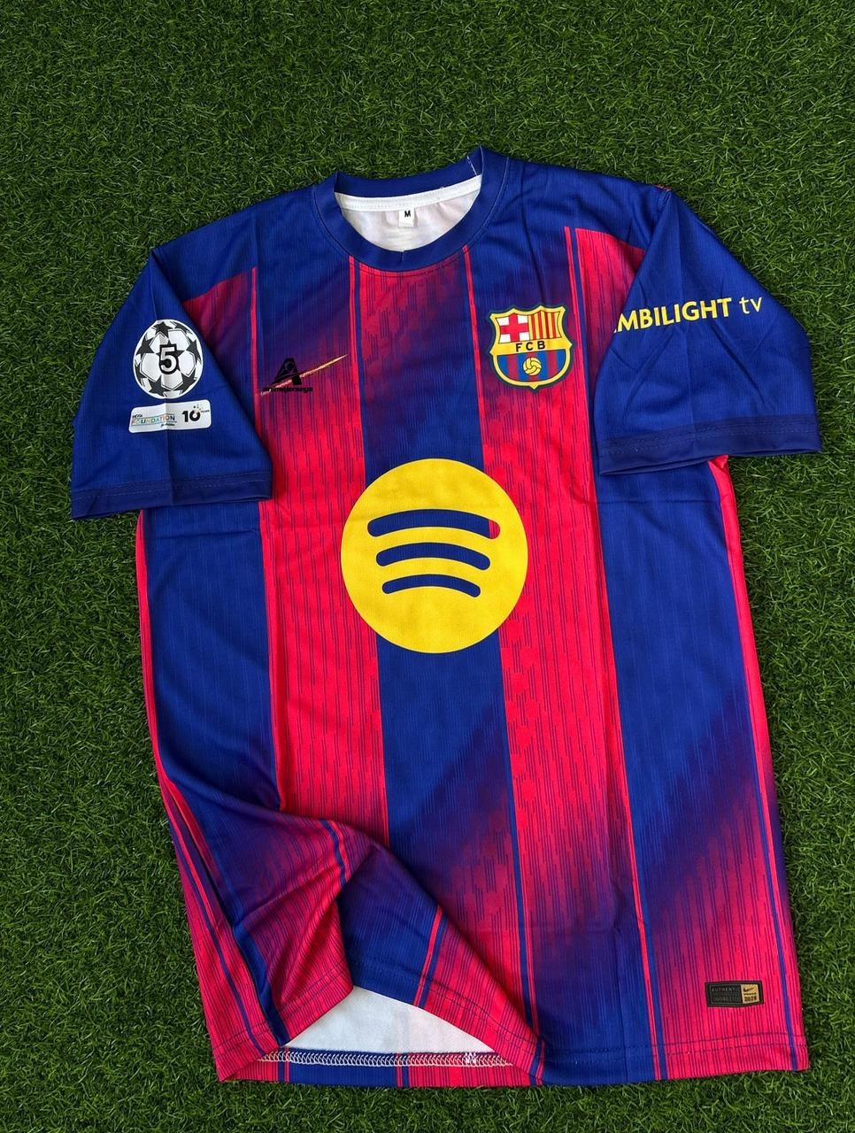 BARCELONA 2025-26 SEASON HOME KIT. HALFSLEEVE SUBLIMATION