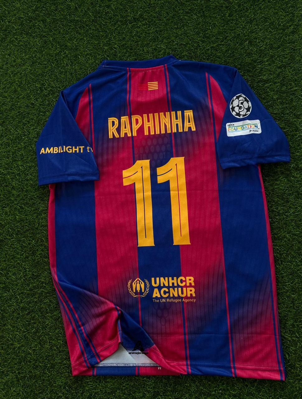 BARCELONA 2025-26 SEASON HOME KIT. HALFSLEEVE SUBLIMATION