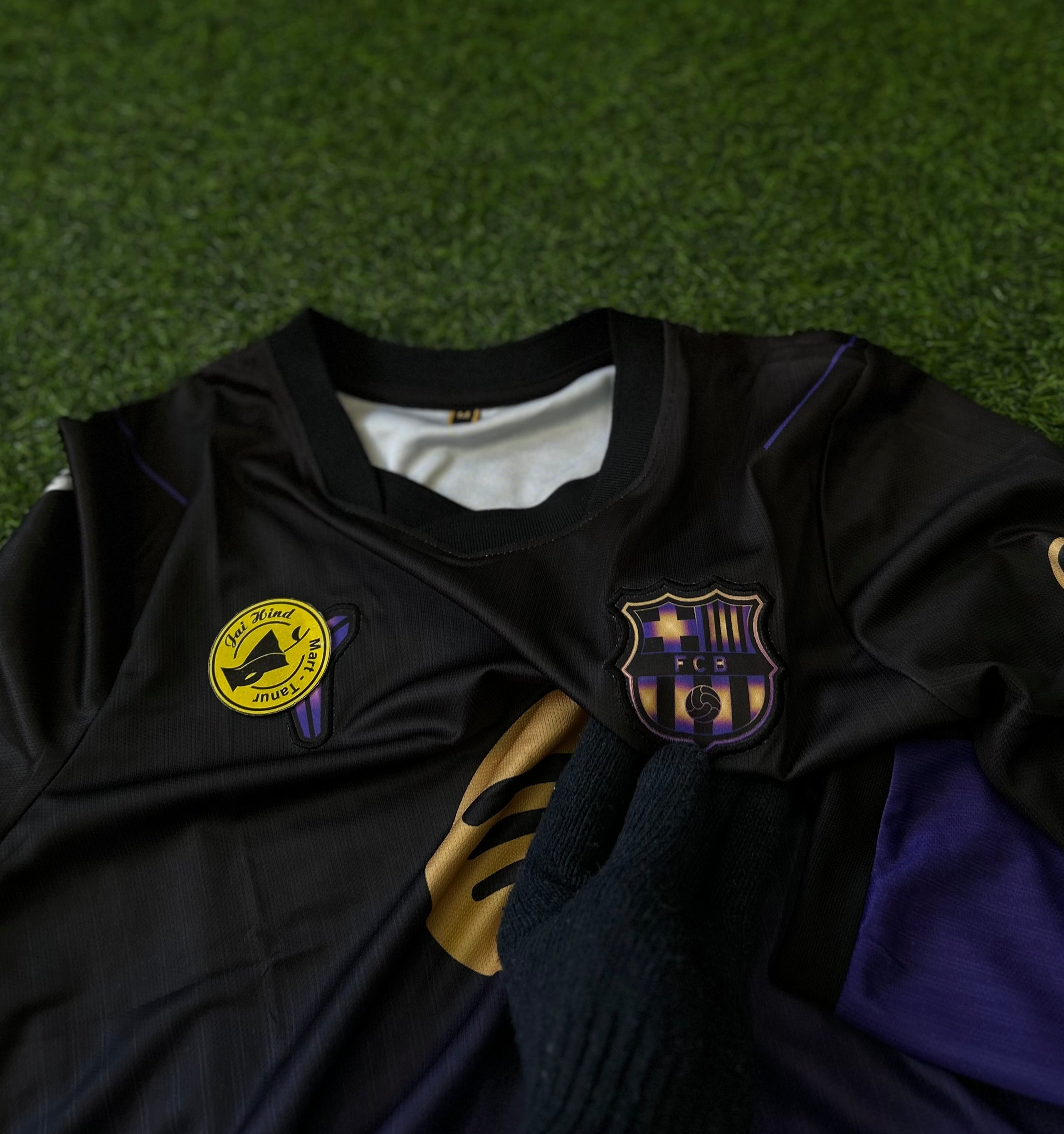 BARCELONA 2026-27 SEASON AWAY JERSEY, FULL SLEEVE  EMBROIDERY