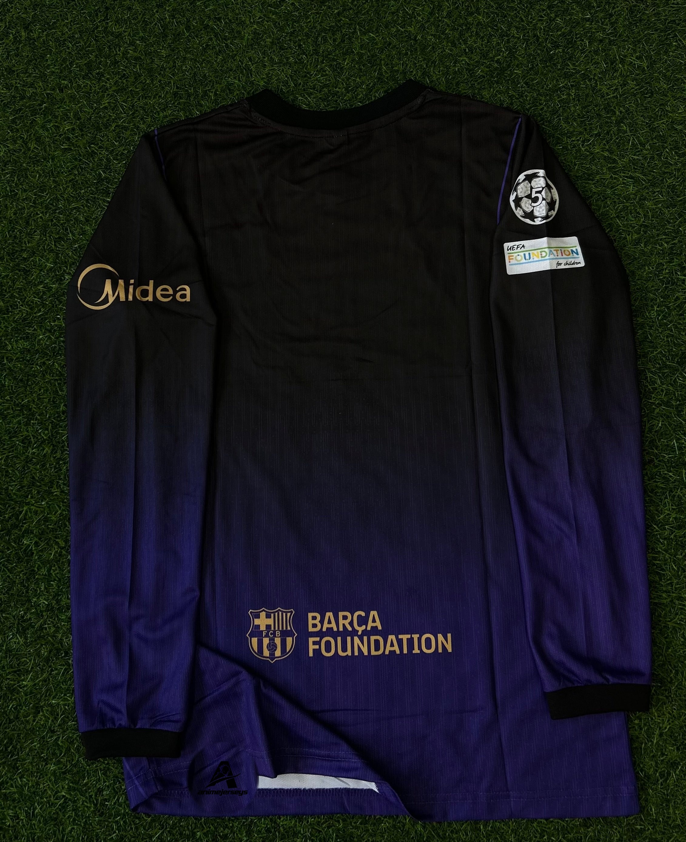 BARCELONA 2026-27 SEASON AWAY JERSEY, FULL SLEEVE  EMBROIDERY