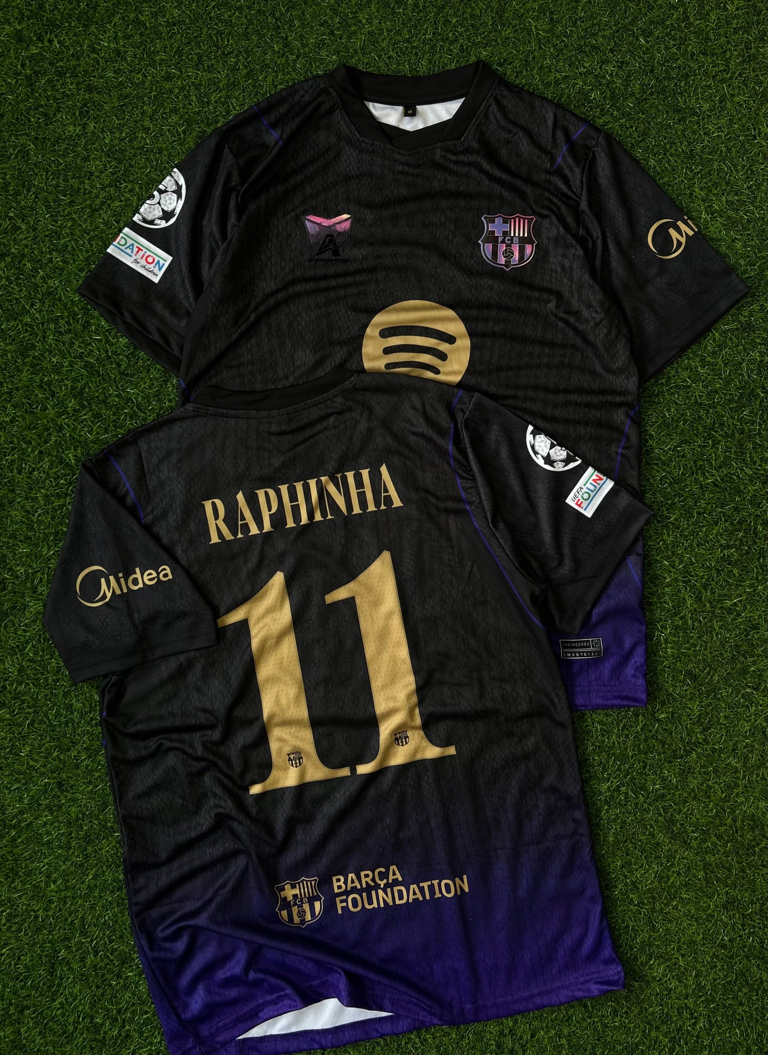 BARCELONA 2026-27 SEASON AWAY JERSEY, HALF SLEEVE, 3D SILICONE HEAT PRESS LOGO