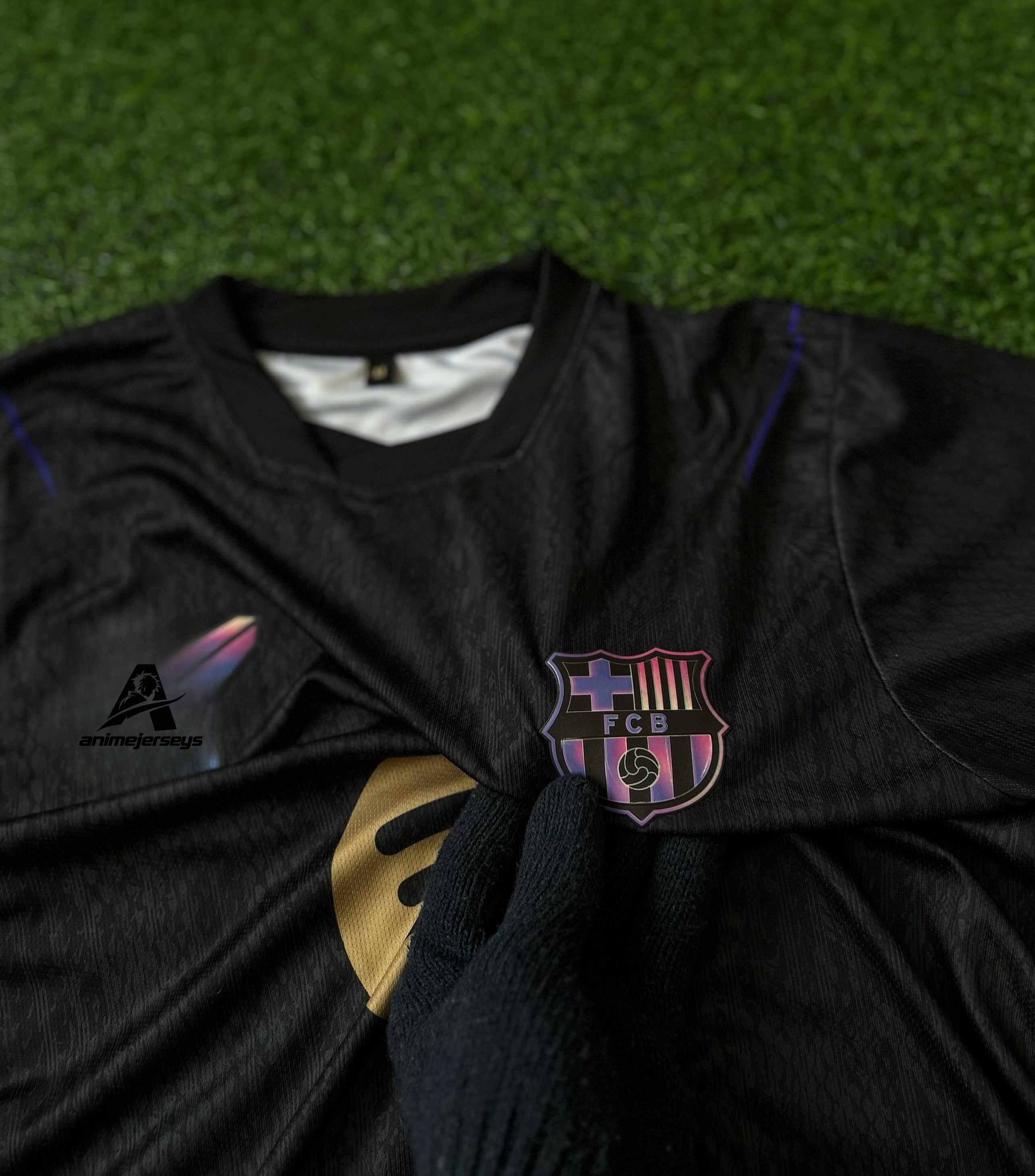 BARCELONA 2026-27 SEASON AWAY JERSEY, HALF SLEEVE, 3D SILICONE HEAT PRESS LOGO