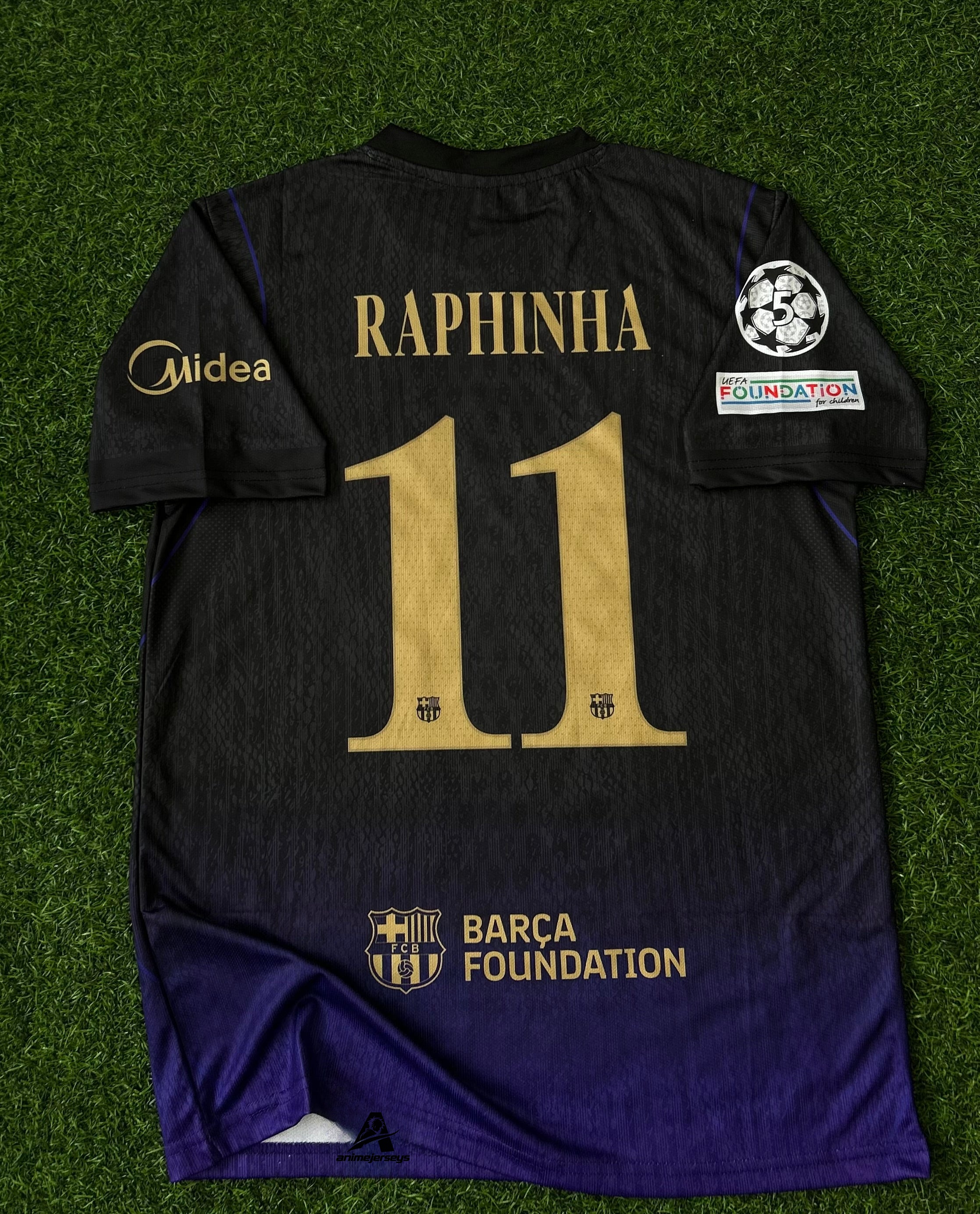 BARCELONA 2026-27 SEASON AWAY JERSEY, HALF SLEEVE, 3D SILICONE HEAT PRESS LOGO