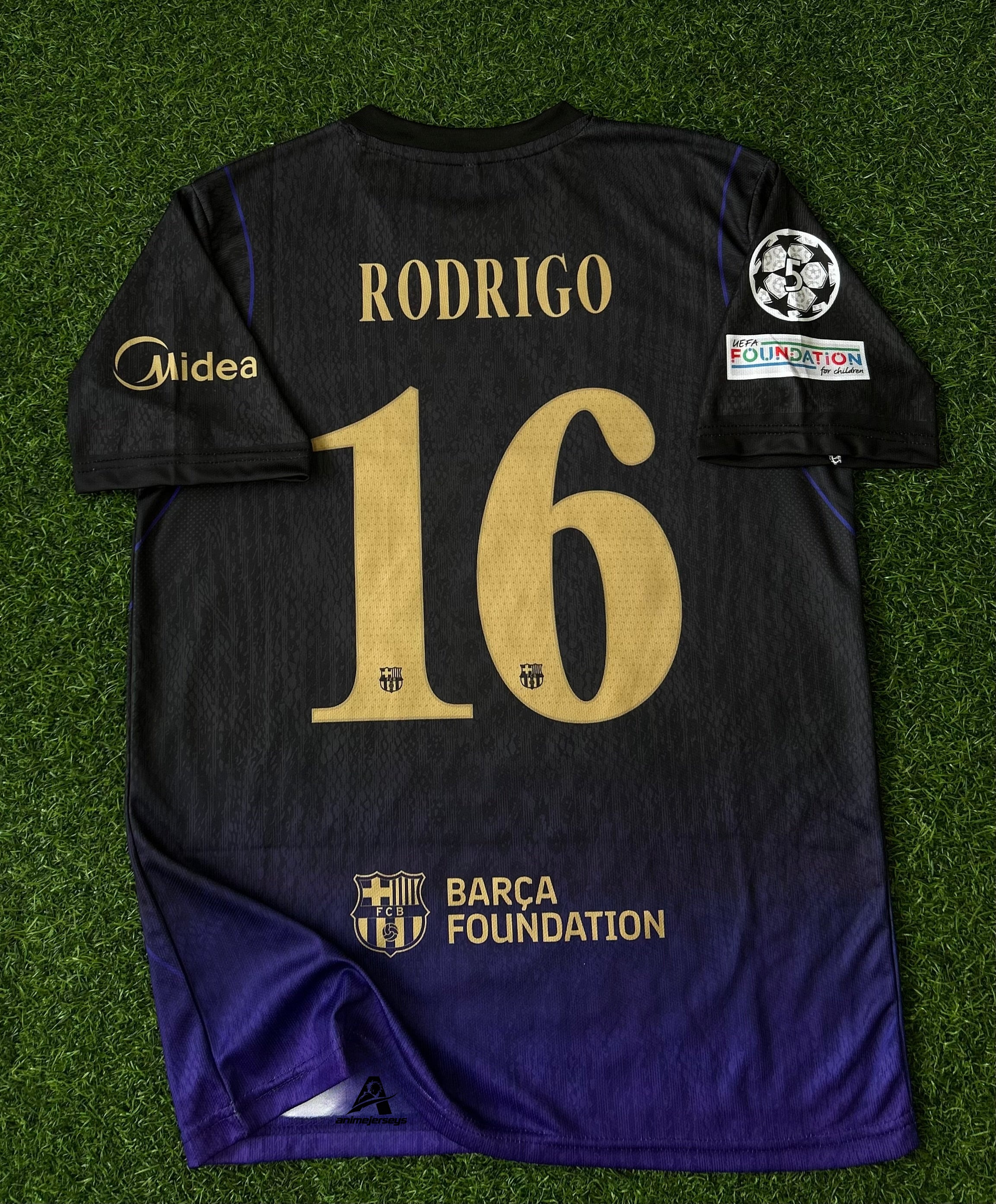 BARCELONA 2026-27 SEASON AWAY JERSEY, HALF SLEEVE, 3D SILICONE HEAT PRESS LOGO