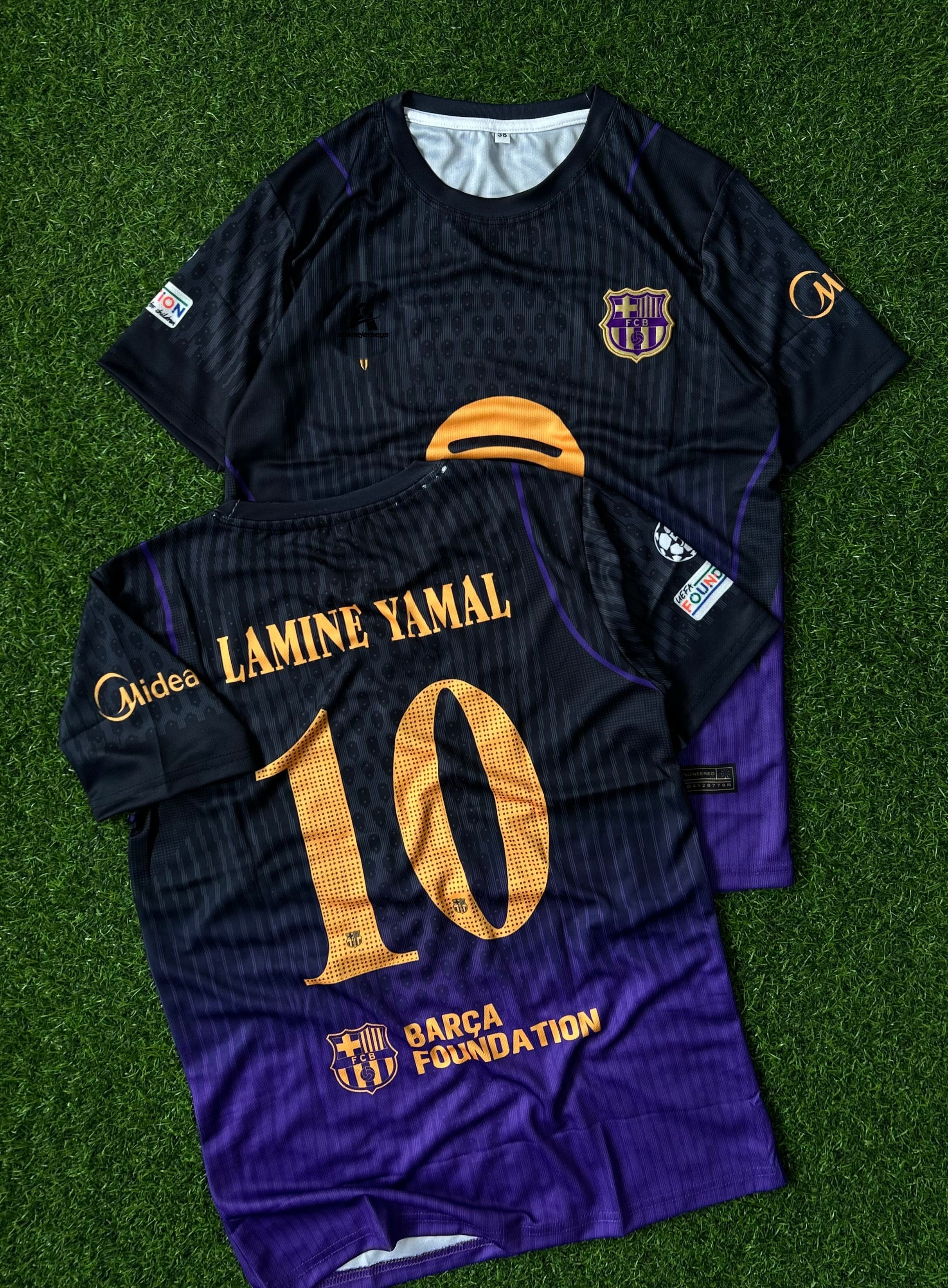 BARCELONA 2026-27 SEASON AWAY JERSEY, HALF SLEEVE  EMBROIDERY