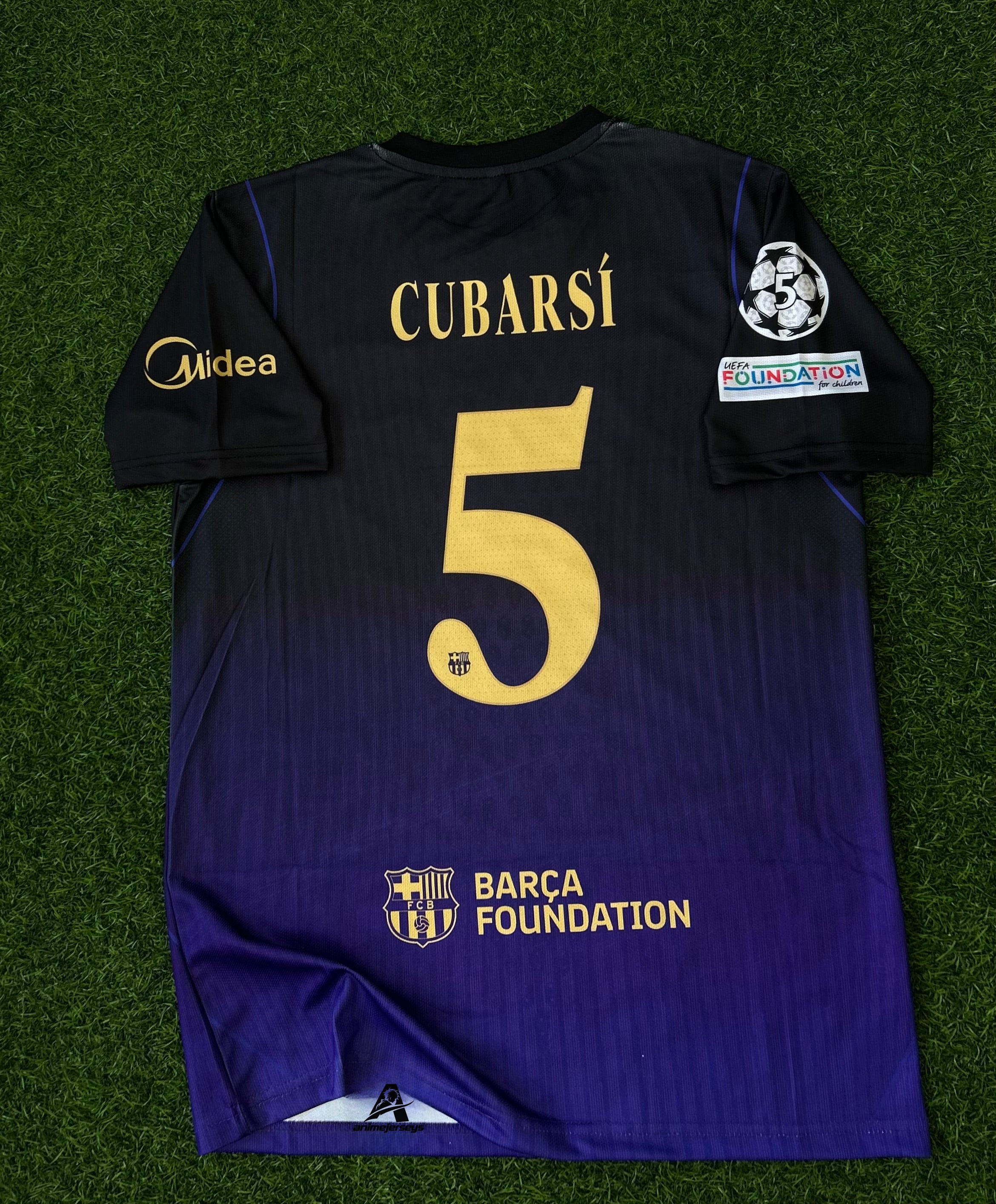 BARCELONA 2026-27 SEASON AWAY JERSEY, HALF SLEEVE, 3D SILICONE HEAT PRESS LOGO