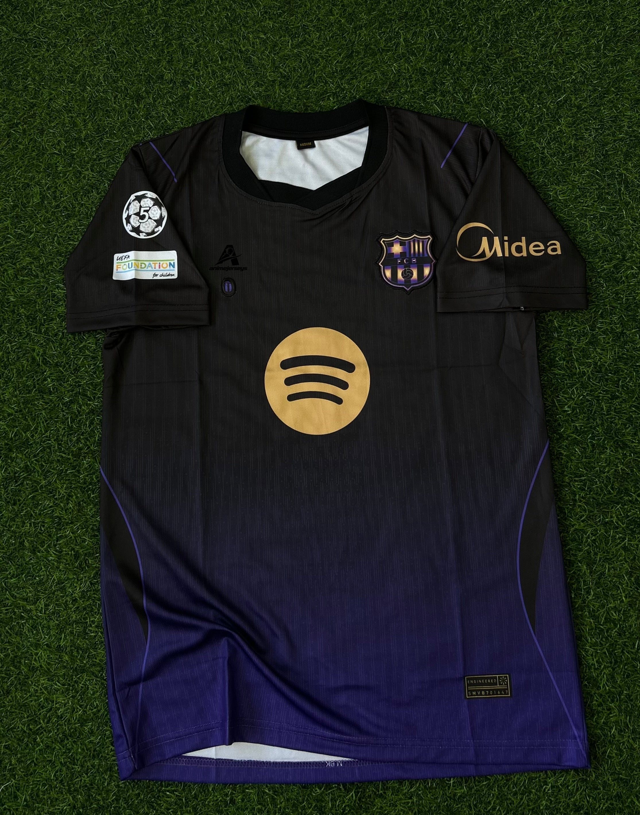 BARCELONA 2026-27 SEASON AWAY JERSEY, HALF SLEEVE EMBROIDERY