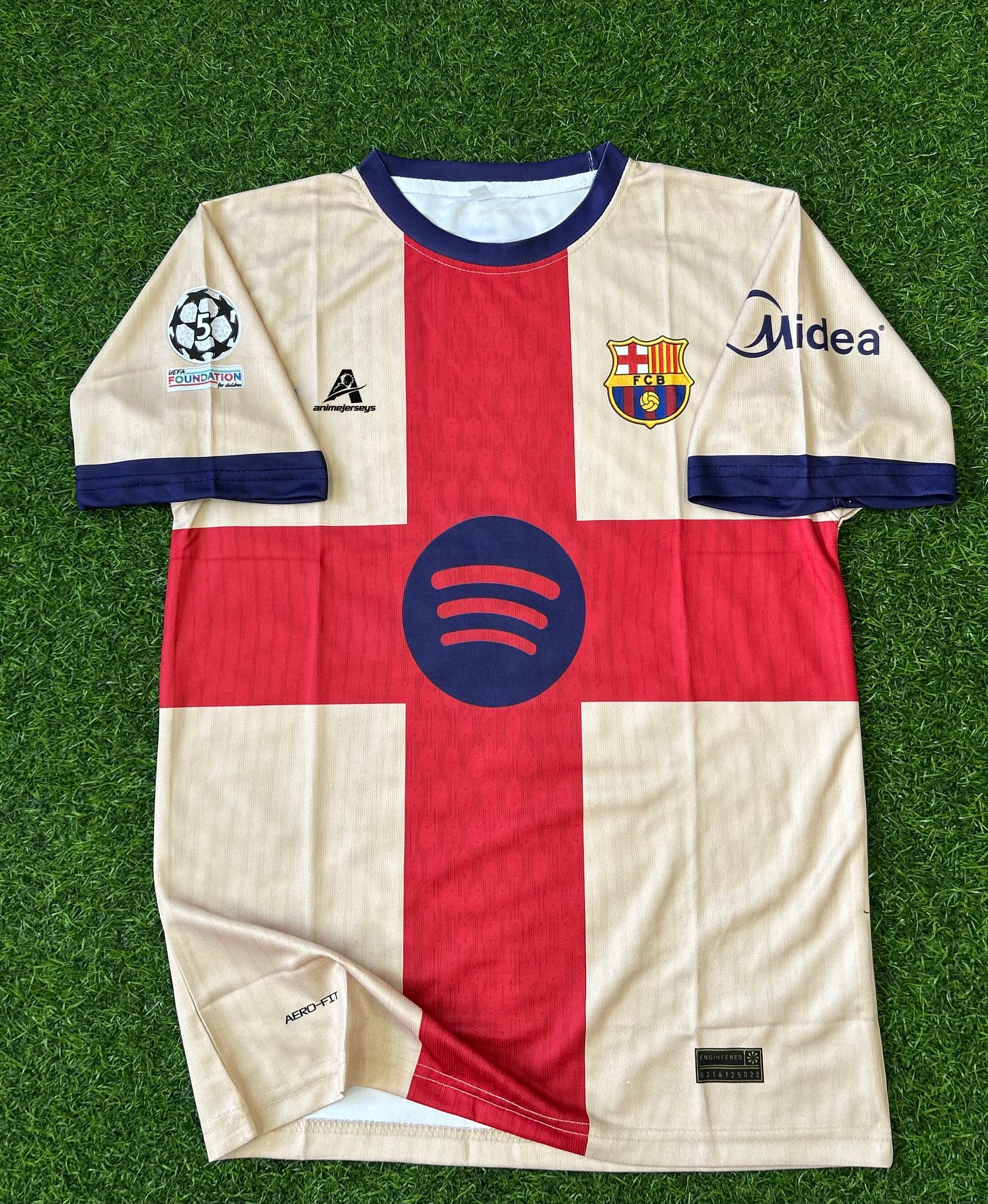 BARCELONA 2026-27 SEASON FOURTH JERSEY, HALF SLEEVE  SUBLIMATION