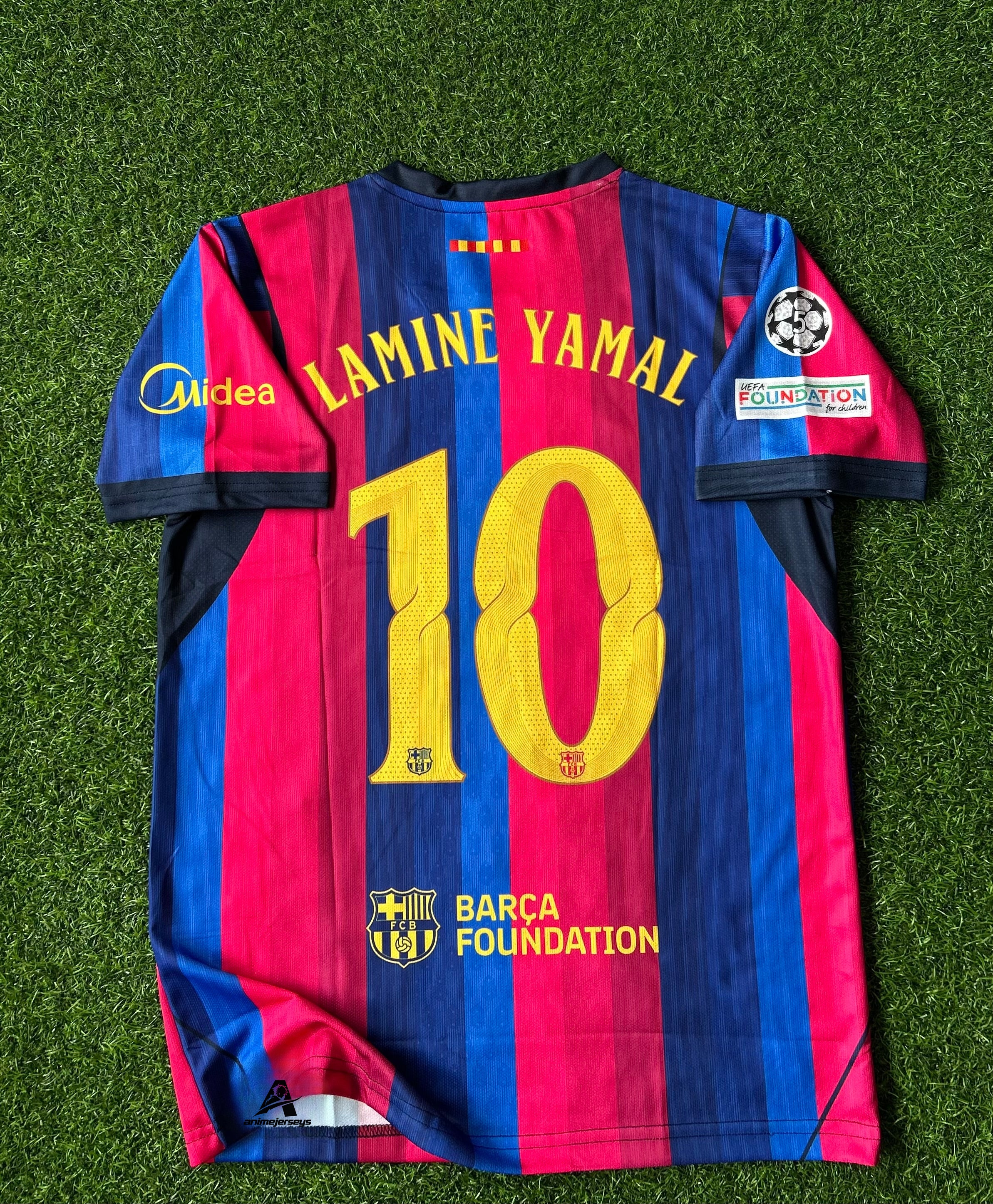 BARCELONA 2026-27 SEASON HOME JERSEY, HALF SLEEVE EMBROIDERY