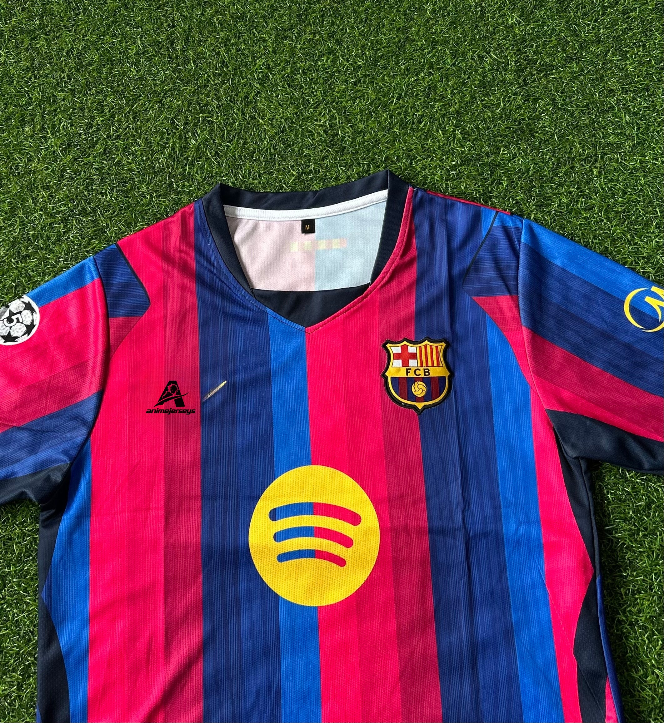 BARCELONA 2026-27 SEASON HOME JERSEY, HALF SLEEVE EMBROIDERY