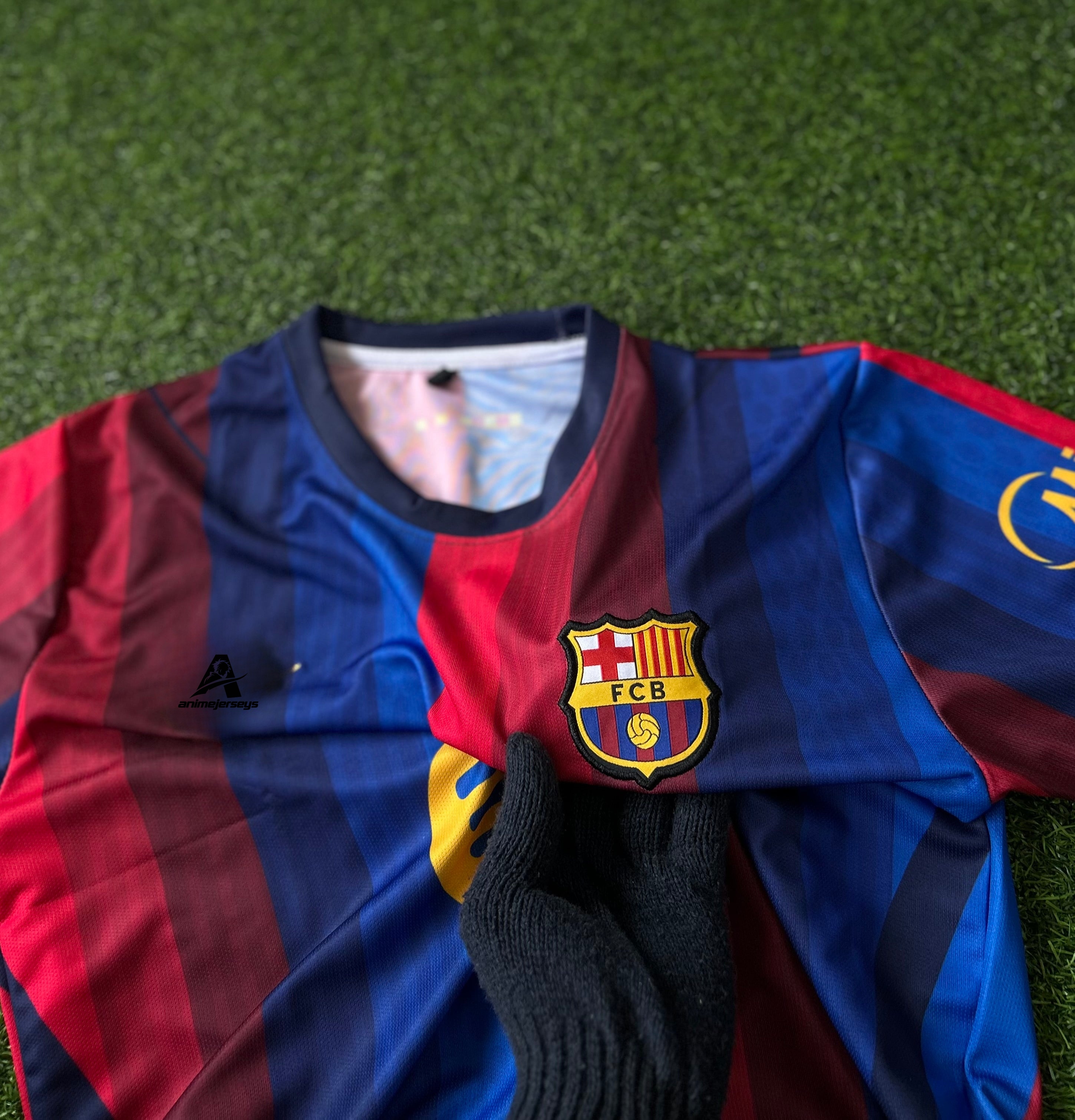 BARCELONA 2026-27 SEASON HOME JERSEY, HALF SLEEVE  EMBROIDERY