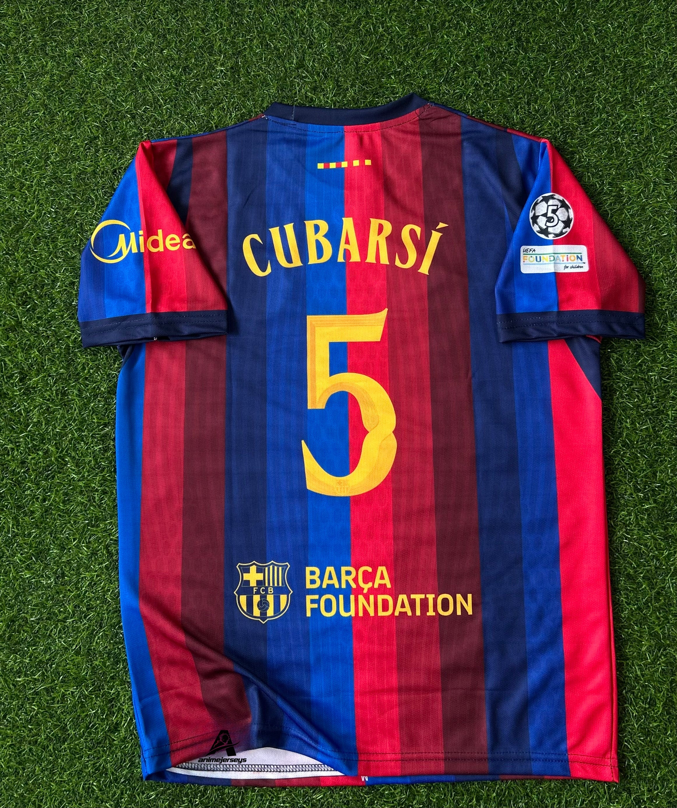 BARCELONA 2026-27 SEASON HOME JERSEY, HALF SLEEVE  EMBROIDERY