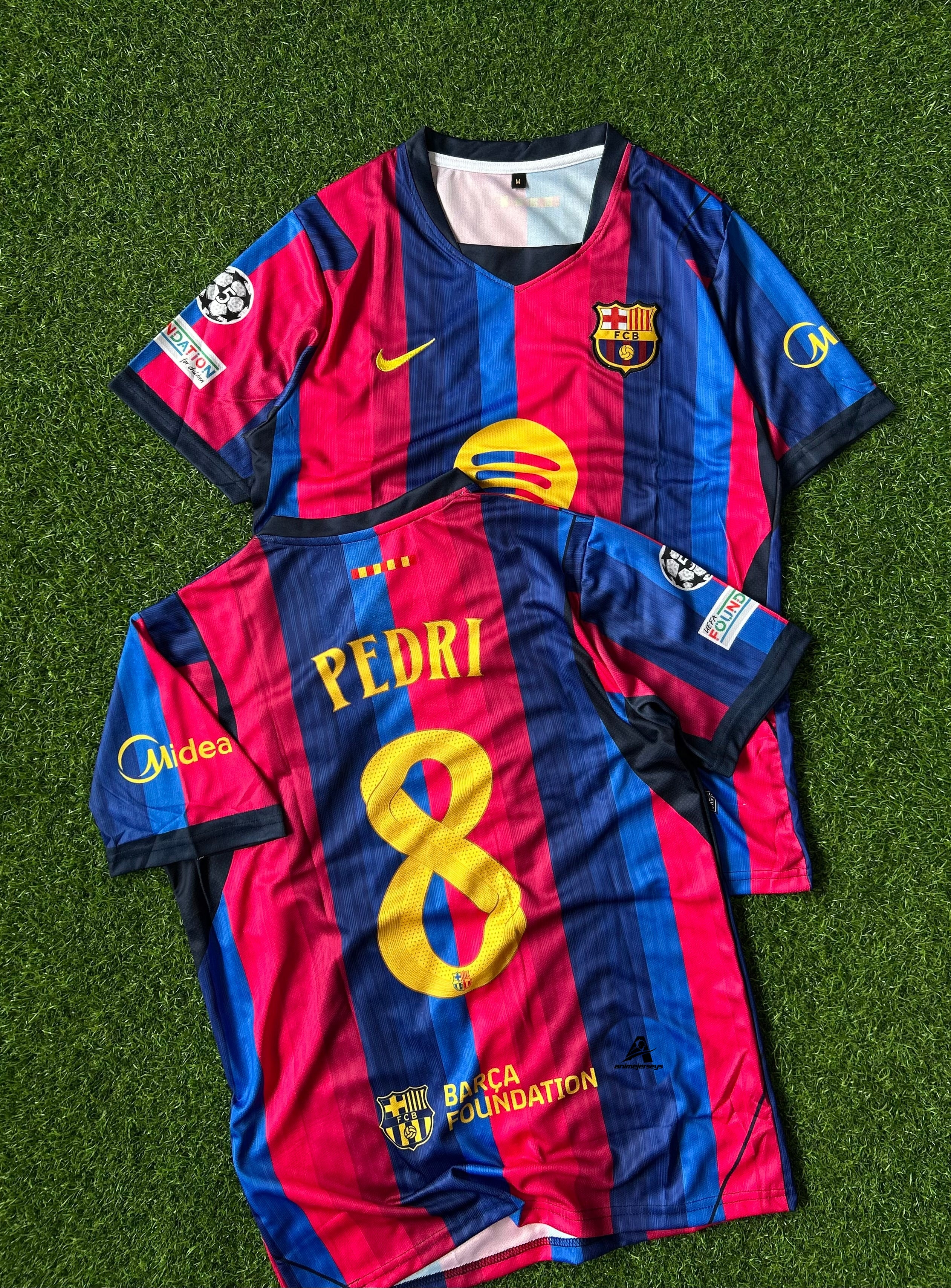 BARCELONA 2026-27 SEASON HOME JERSEY, HALF SLEEVE EMBROIDERY
