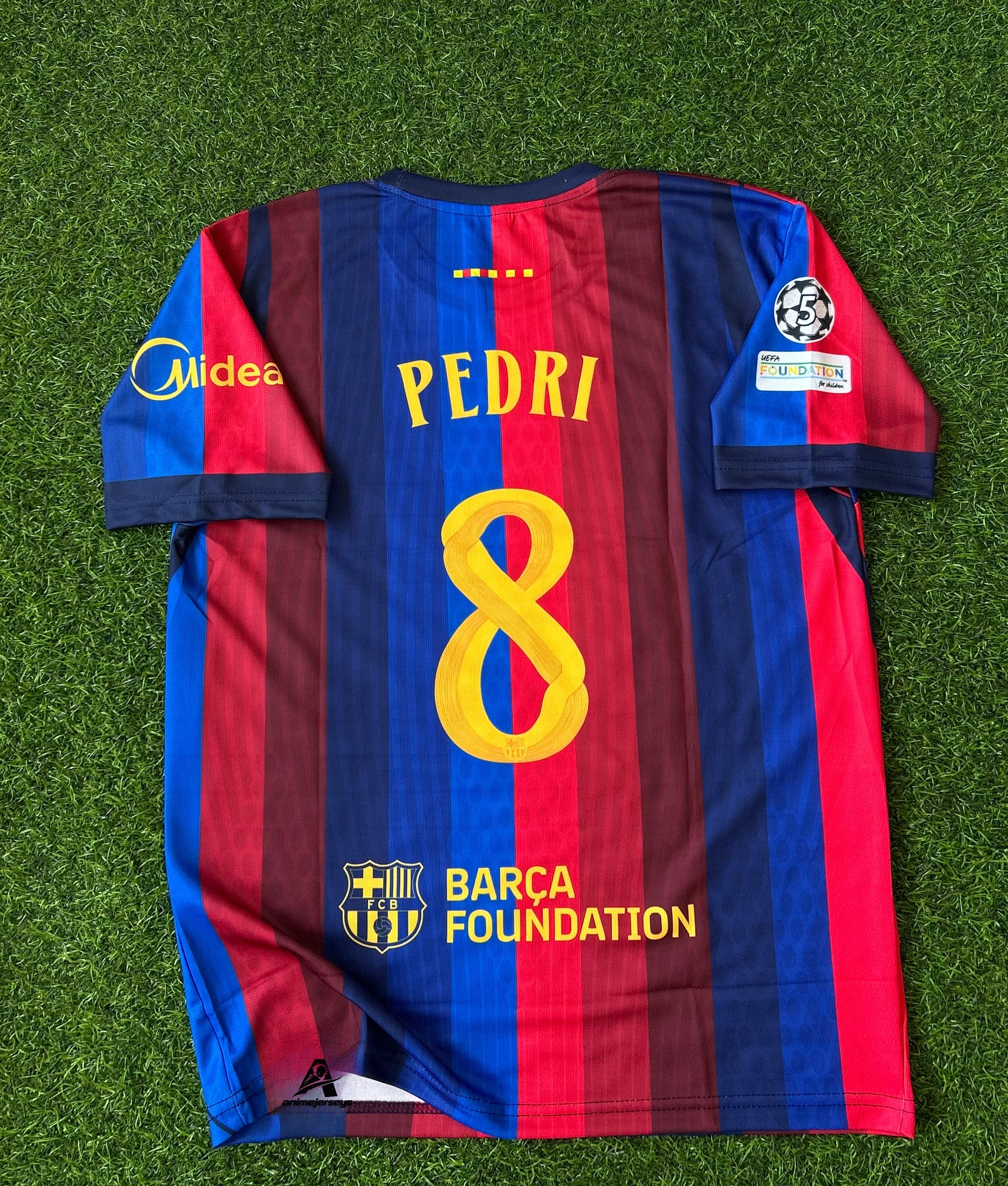 BARCELONA 2026-27 SEASON HOME KIT, HALF SLEEVE  SUBLIMATION