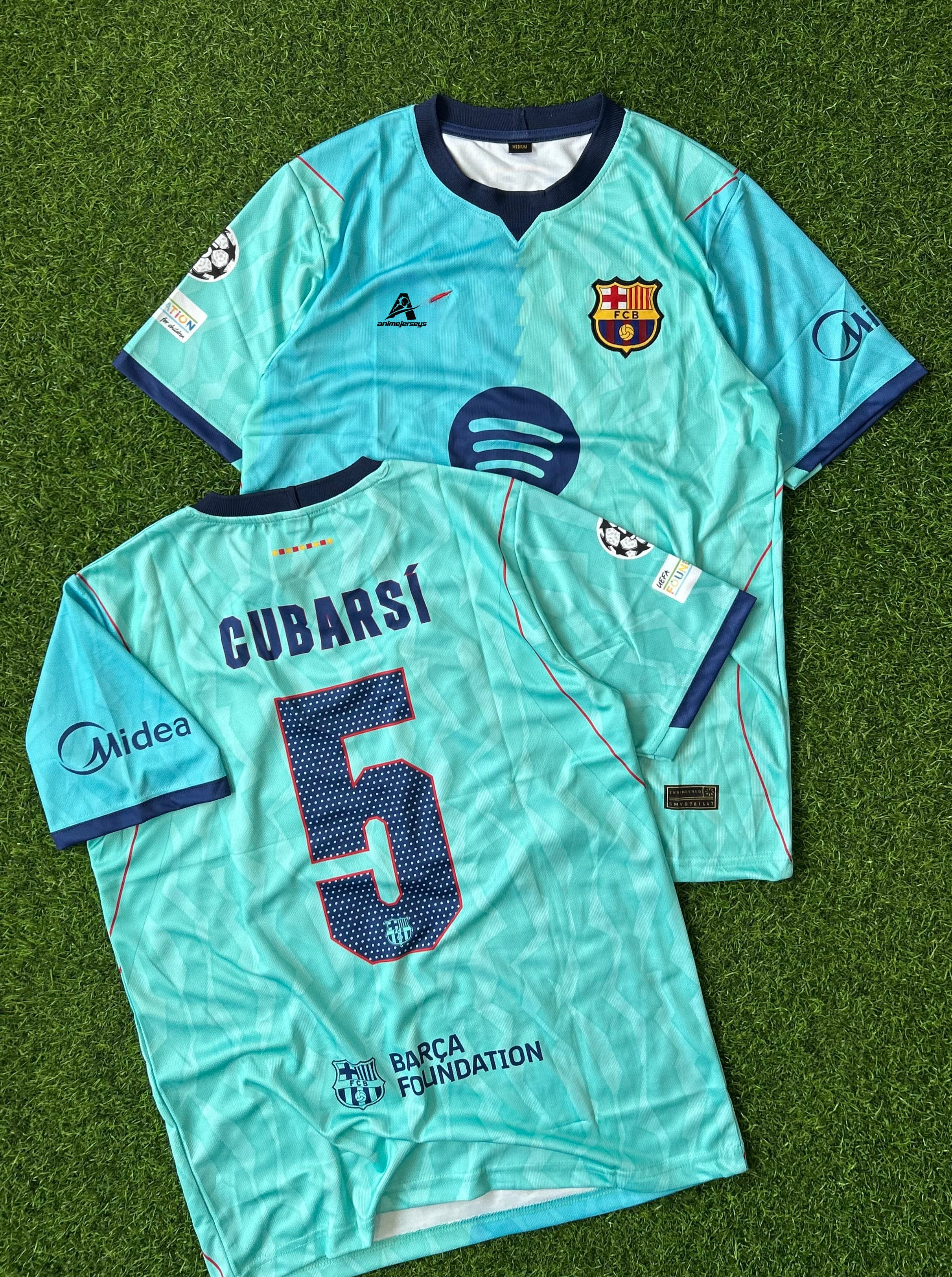 BARCELONA 2026-27 SEASON THIRD JERSEY, HALF SLEEVE EMBROIDERY