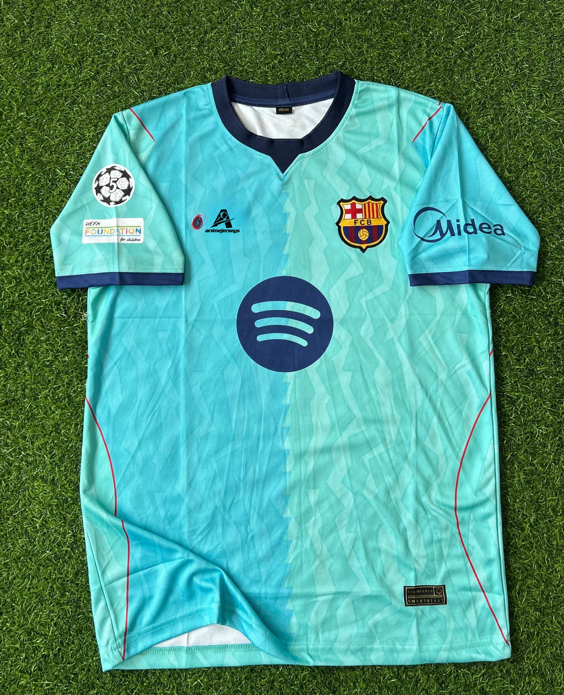 BARCELONA 2026-27 SEASON THIRD JERSEY, HALF SLEEVE EMBROIDERY
