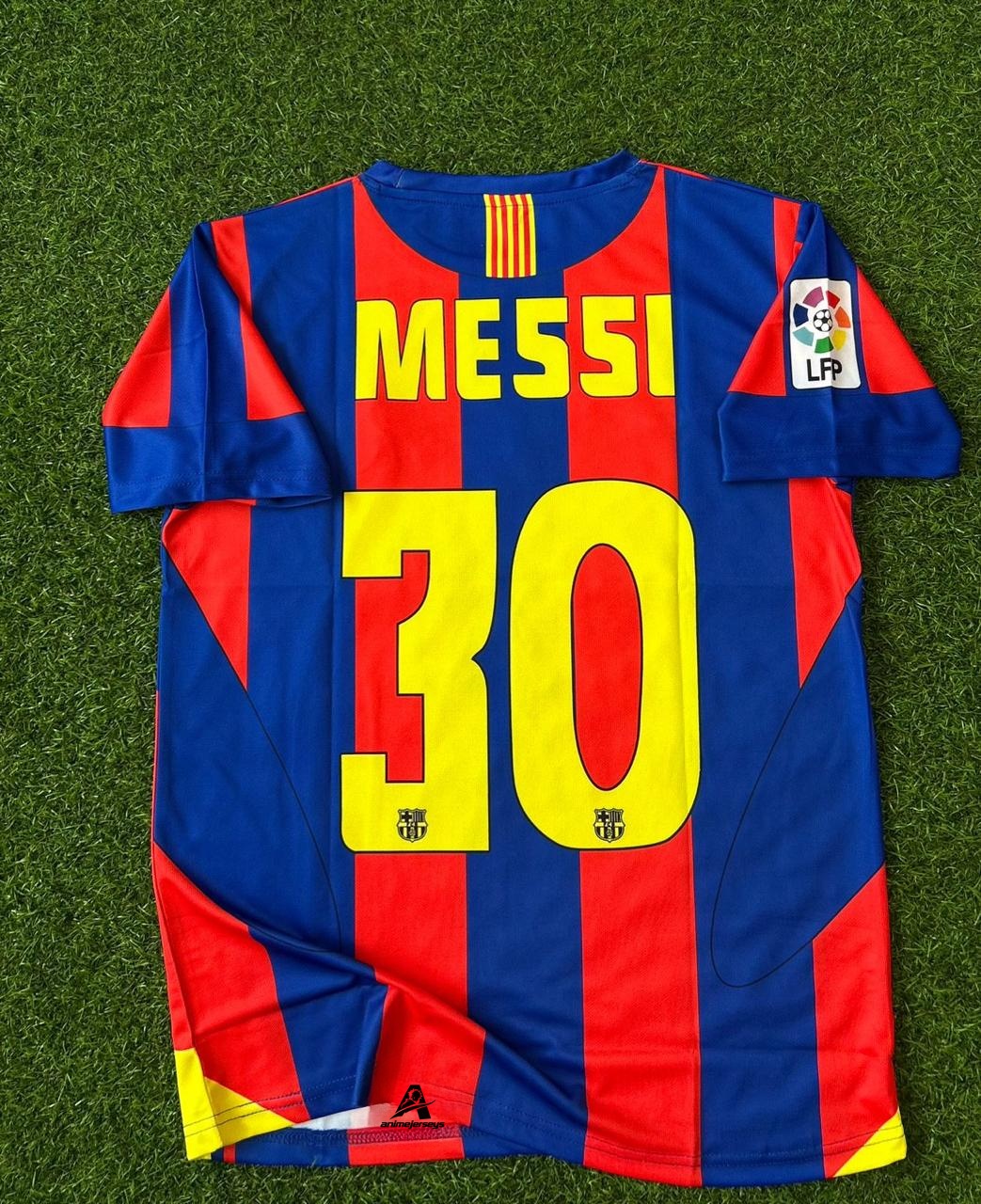 BARCELONA RETRO HOME KIT, HALFSLEEVE EMBROIDERY