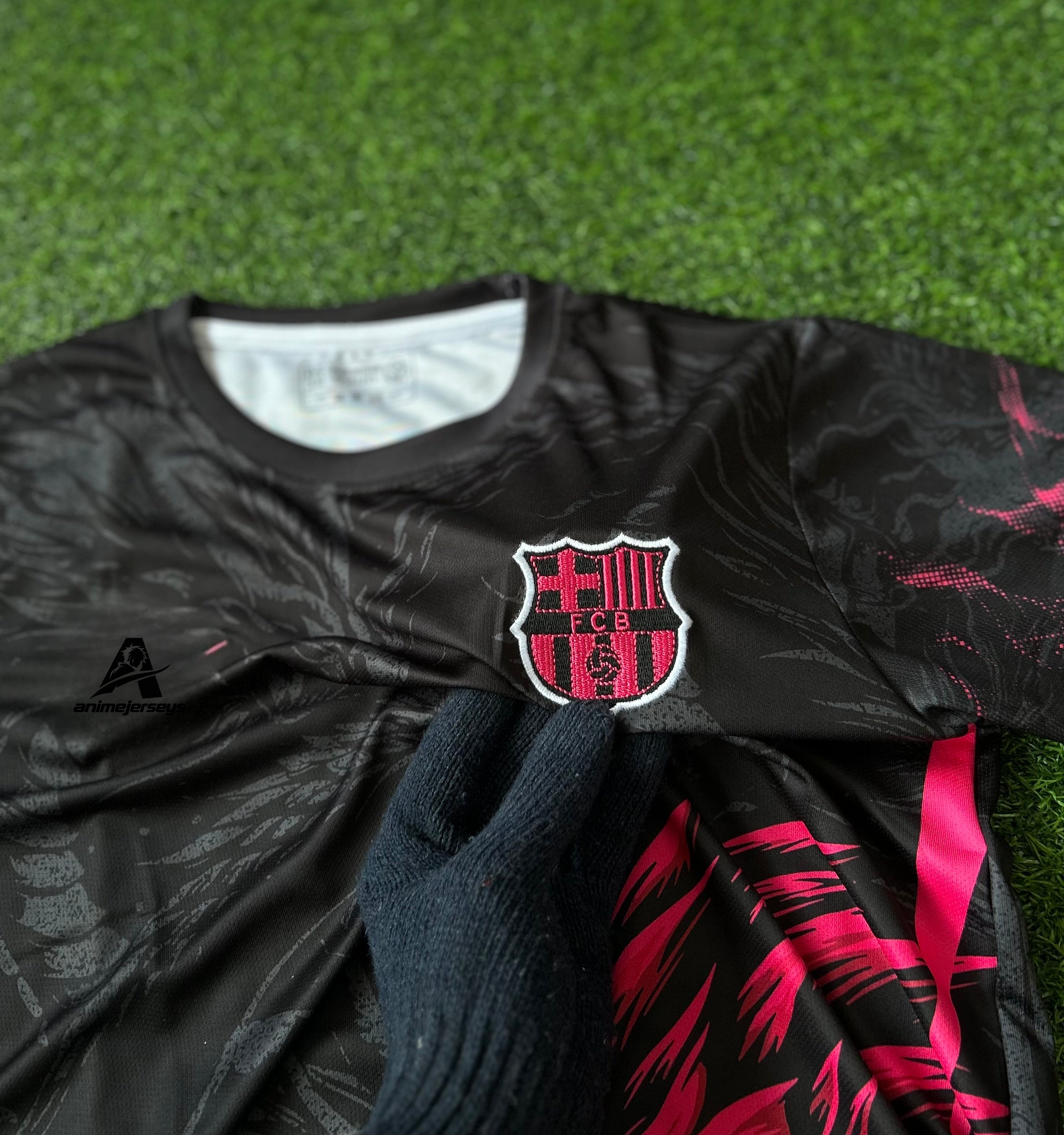 BARCELONA SPECIAL DRAGON EDITION JERSEY, HALF SLEEVE EMBROIDERY